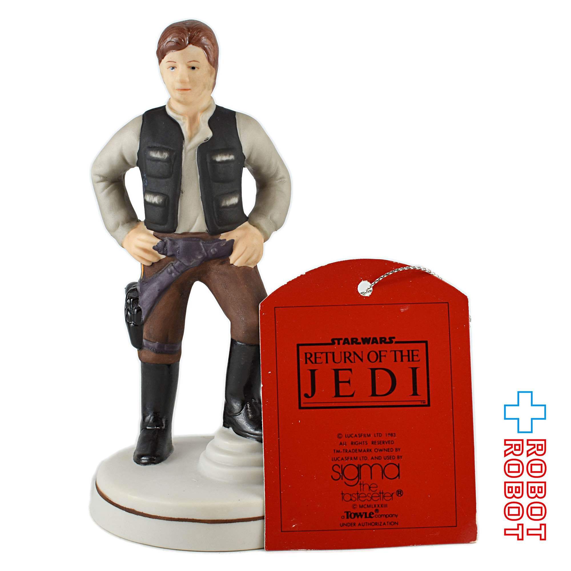 シグマ社 スター・ウォーズ ハン・ソロ 陶器フィギュア 箱付 入荷写真