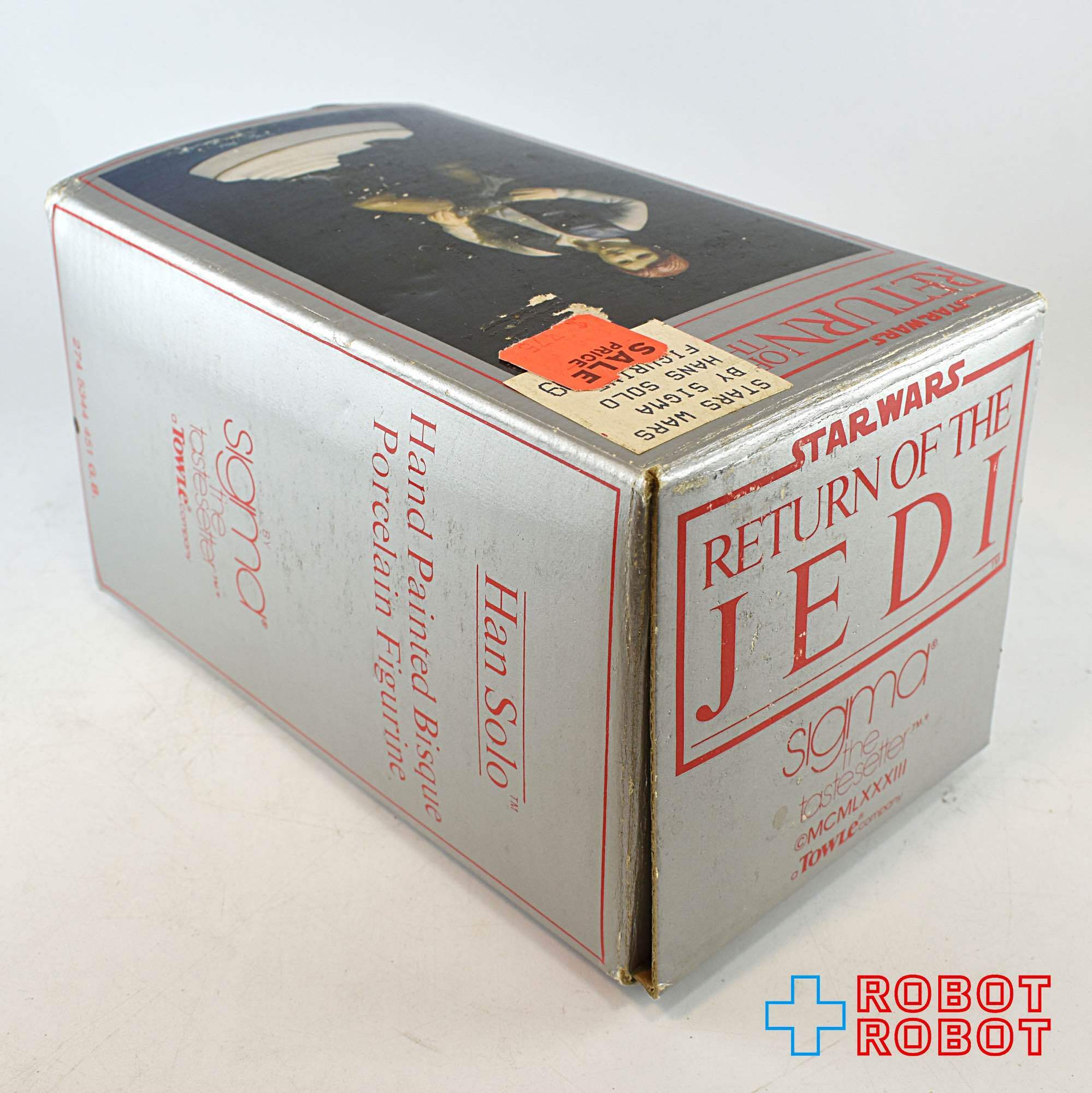 シグマ社 スター・ウォーズ ハン・ソロ 陶器フィギュア 箱付 入荷写真