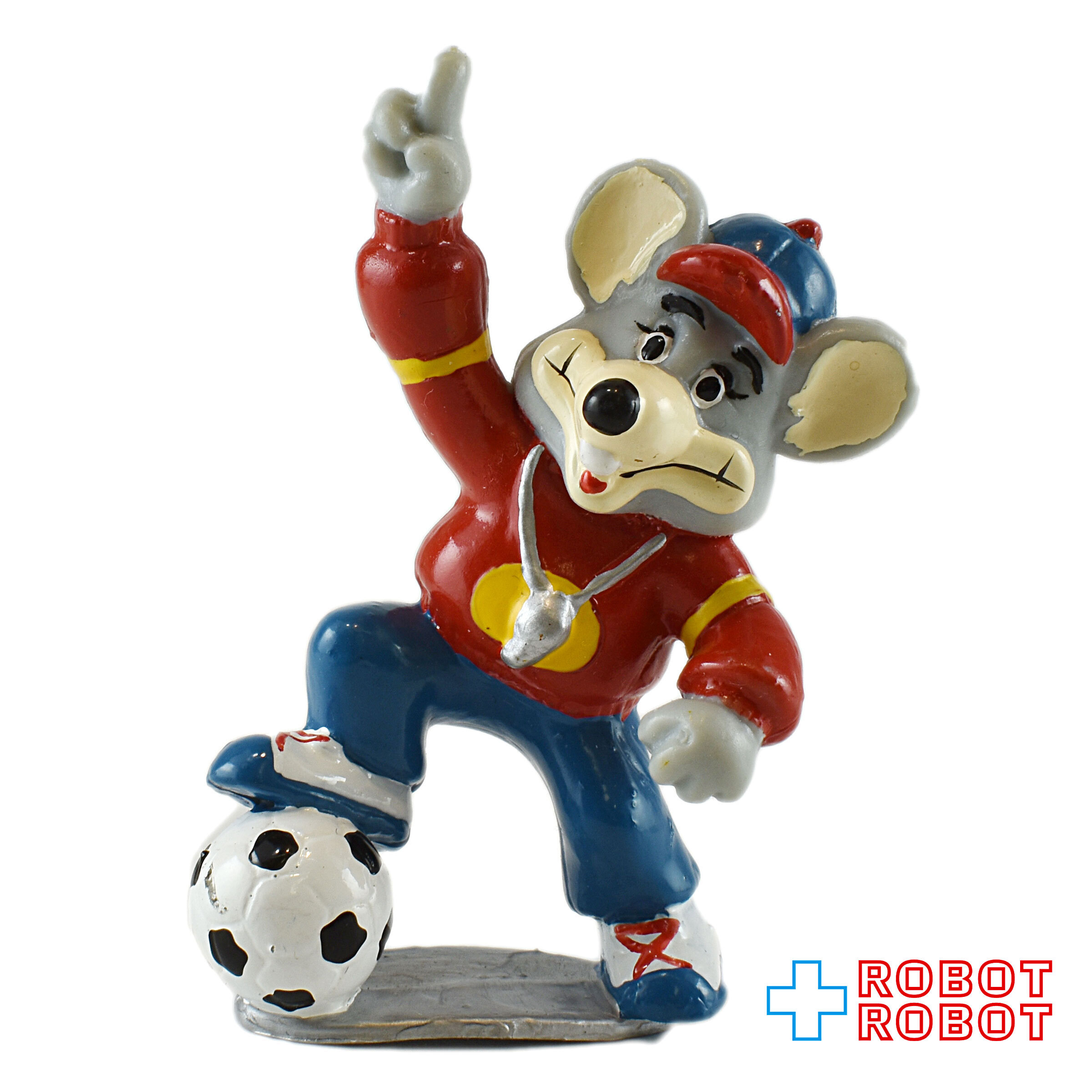 チャッキーチーズ サッカー PVCフィギュア 1996 チャイナ 企業物 入荷写真