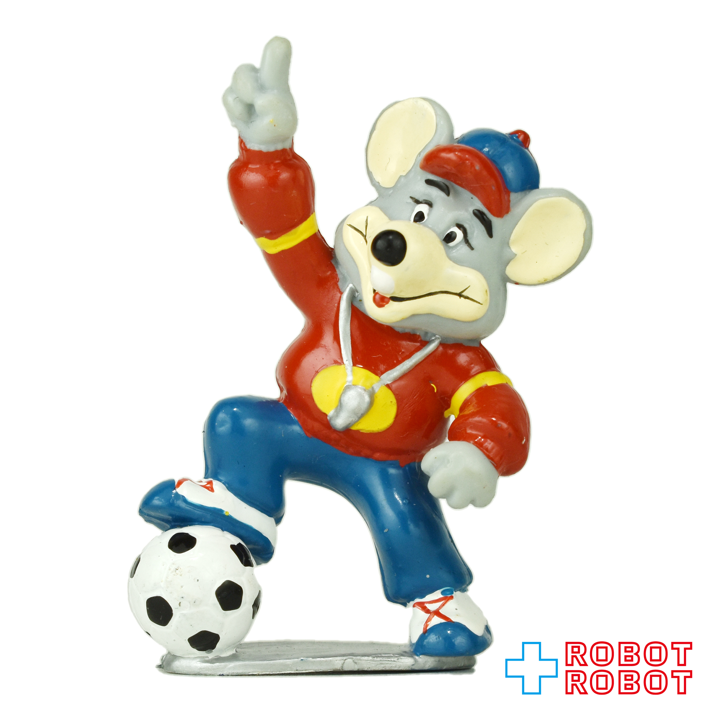 チャッキーチーズ サッカー PVCフィギュア 1996 チャイナ 企業物 入荷写真