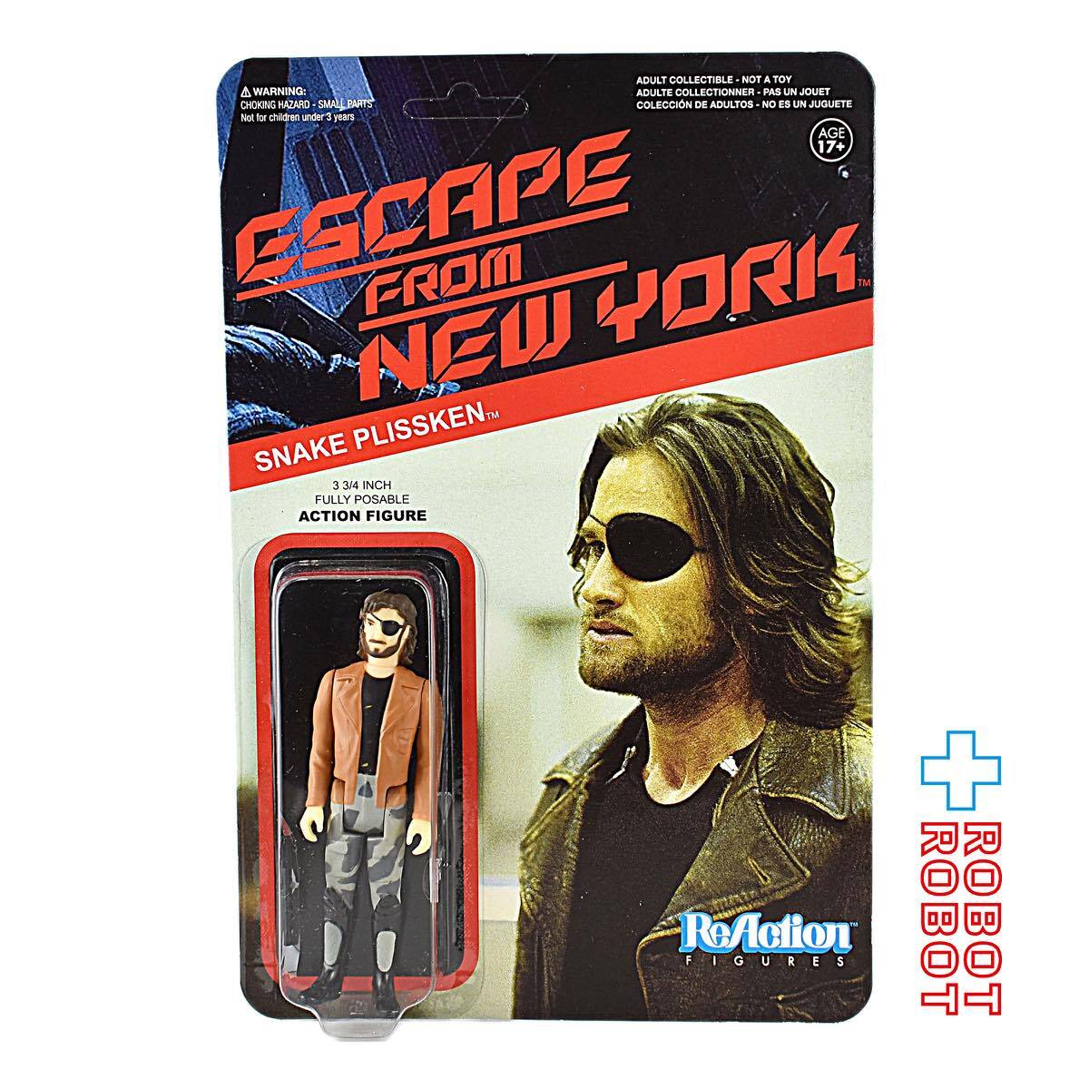 リ・アクション ニューヨーク1997 スネーク・プリスキン アクションフィギュア 入荷写真
