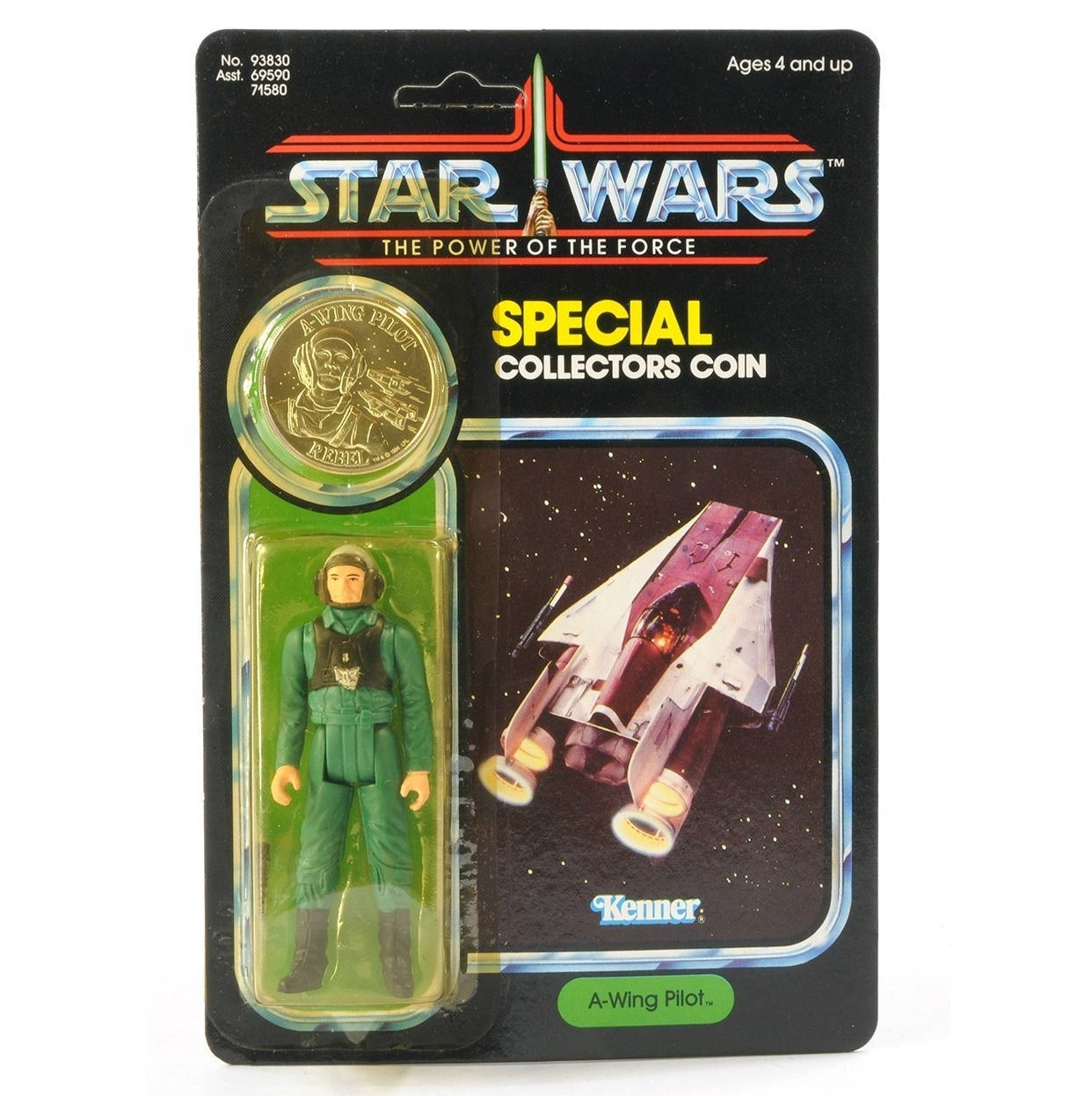 オールドケナー スター・ウォーズ POTF 92 Back A-ウイング・パイロット MOC 入荷写真