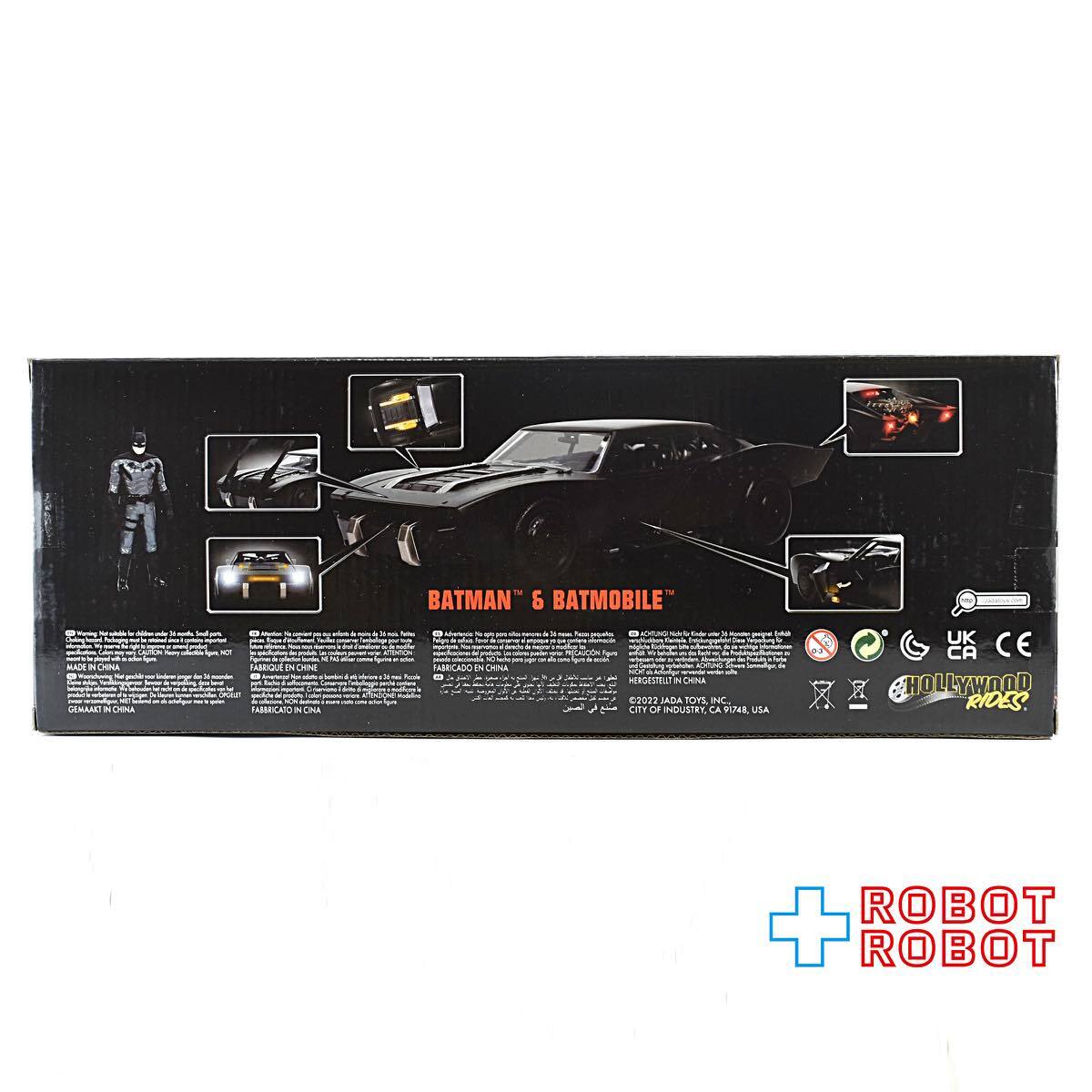 JADA TOYS メタルズ・ダイキャスト 1/18 ザ・バットマン バットマン & バットモービル 入荷写真