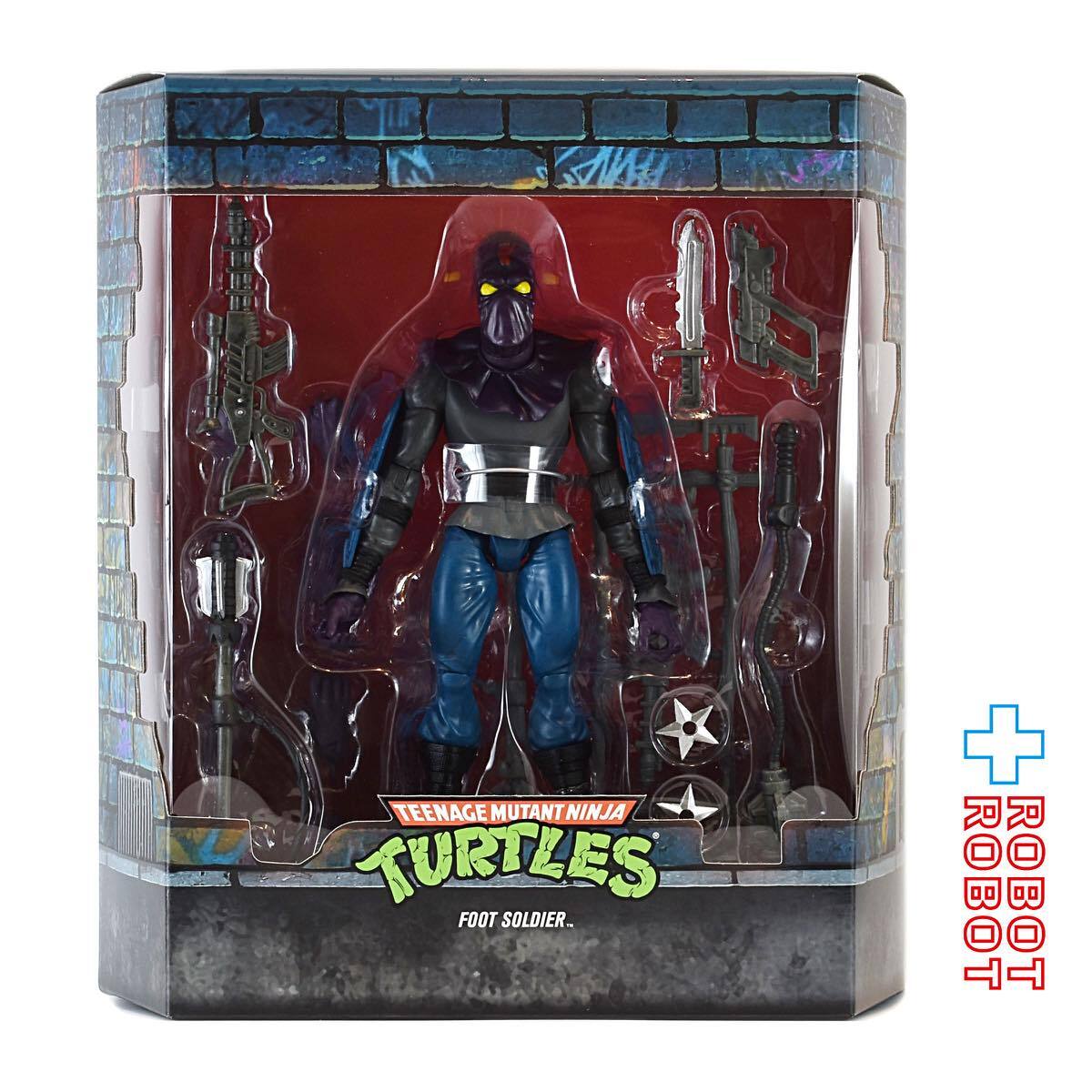 スーパー7 ティーンエイジ・ミュータント・ニンジャ・タートルズ アルティメット フットソルジャー 7インチ アクションフィギュア 入荷写真