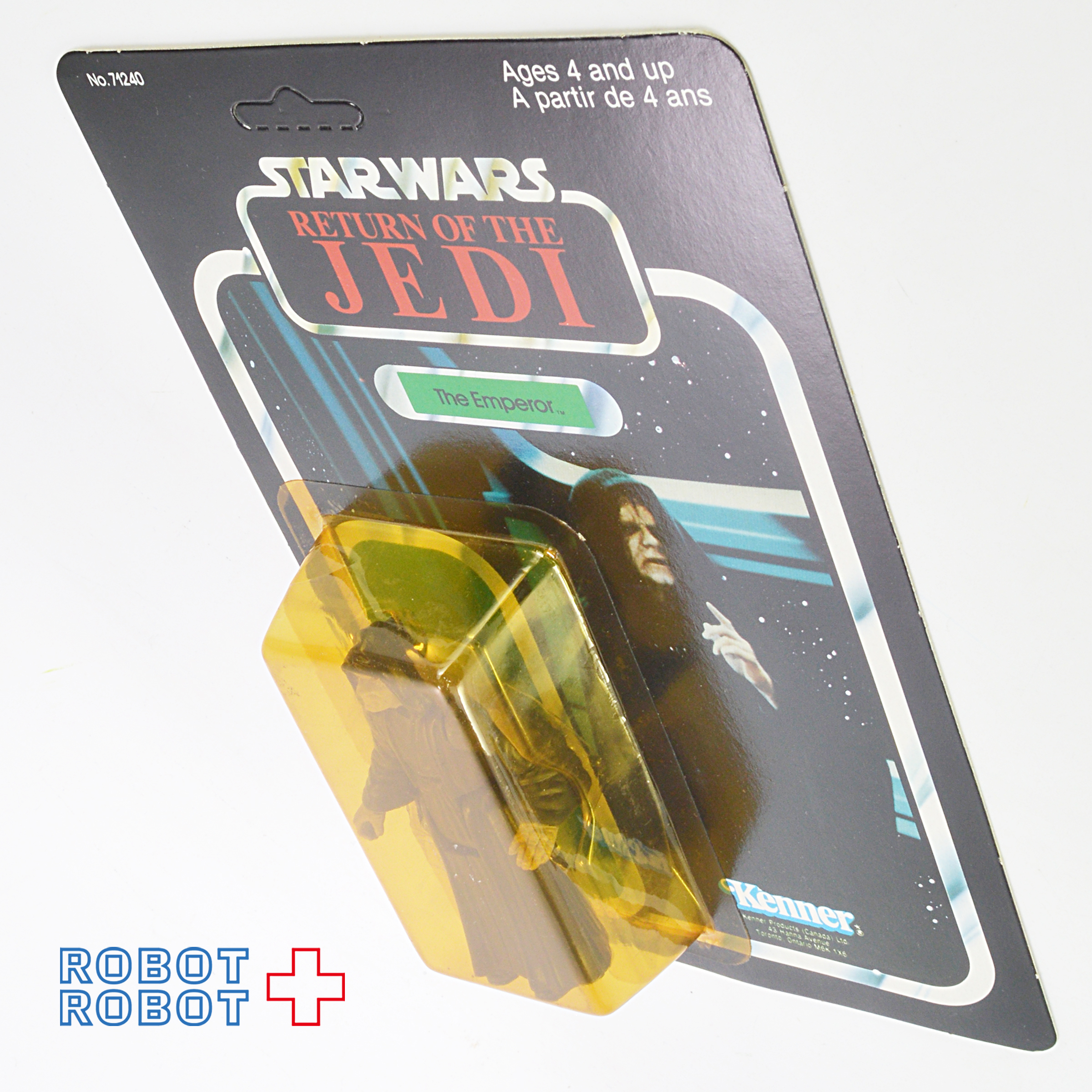 オールドケナー スター・ウォーズ ROTJ 77 Back エンペラー アクションフィギュア カナダ版 未開封 入荷写真