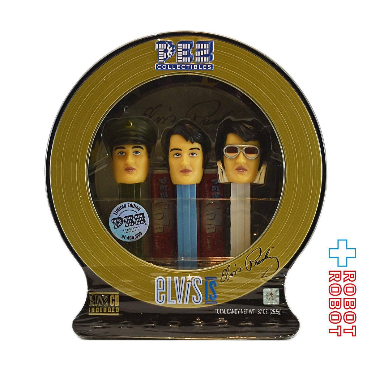 PEZ エルヴィス・プレスリー ボックスセット ３種入りセット 箱入 未開封 入荷写真