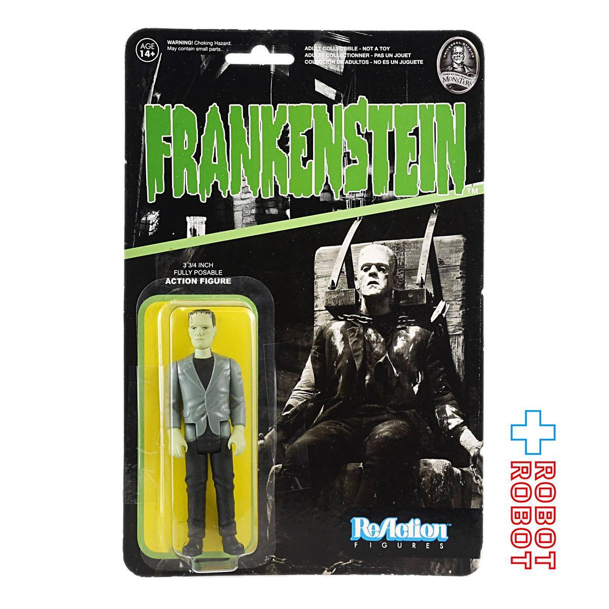 リ・アクション ユニバーサル・モンスター シリーズ1 フランケンシュタインの怪物 3.75インチ・アクションフィギュア 入荷写真