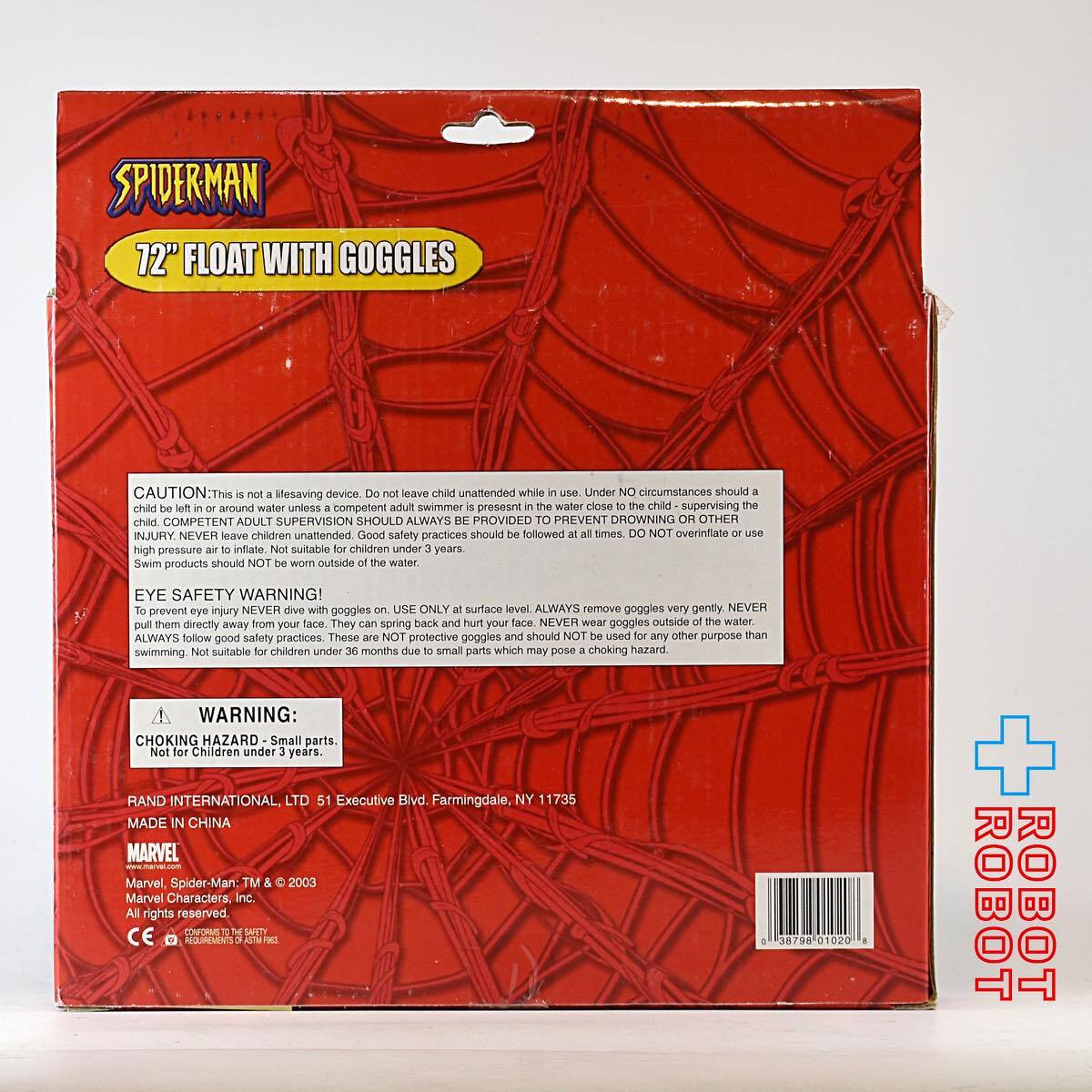 マーベル スパイダーマン フロート 水中メガネ セット 入荷写真