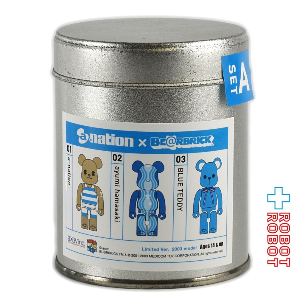 メディコム BE@RBRICK 100％ ベアブリック anation Aセット 入荷写真