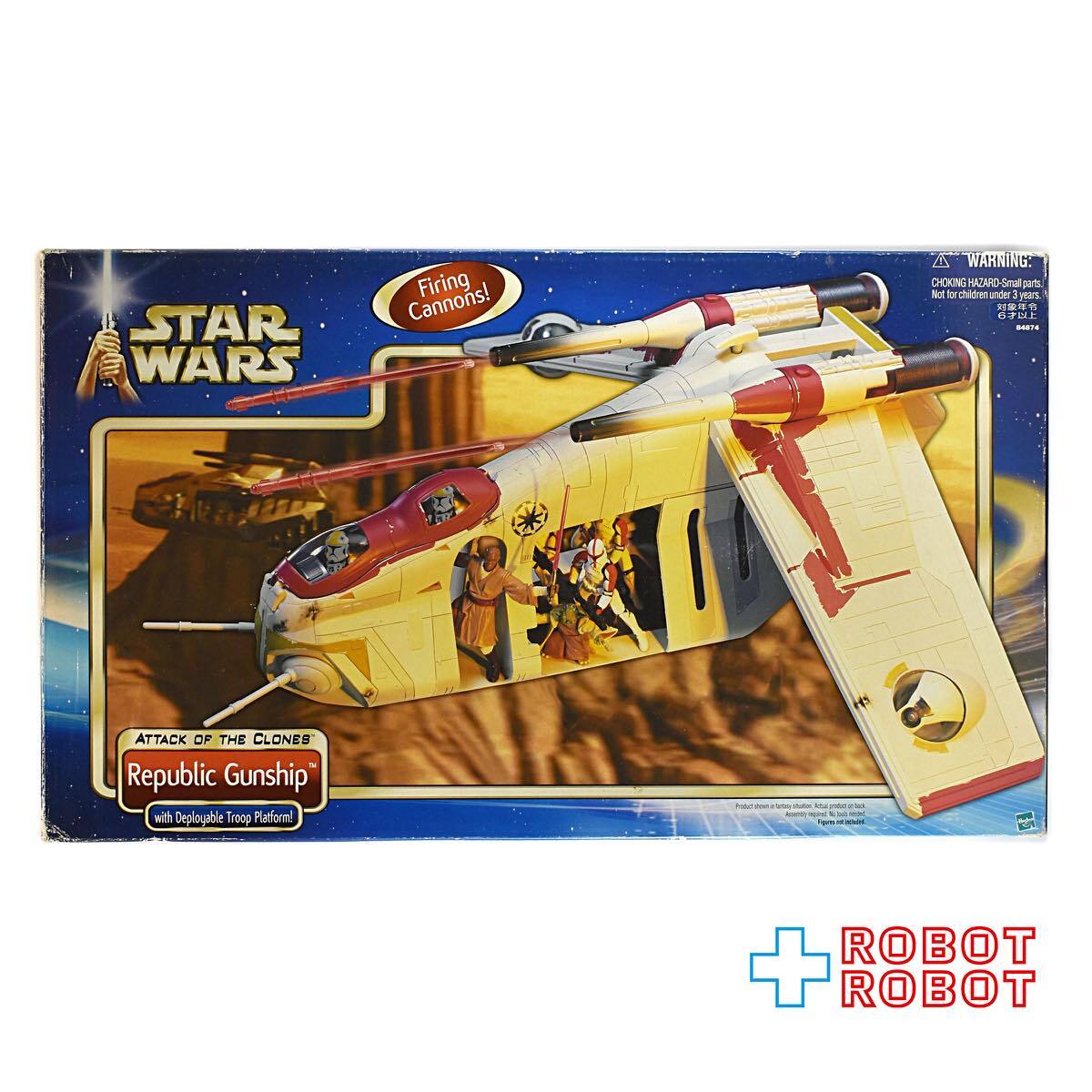 スター・ウォーズ SAGA リパブリック・ガンシップ [AOTC] アクションビークル 国内版 開封品