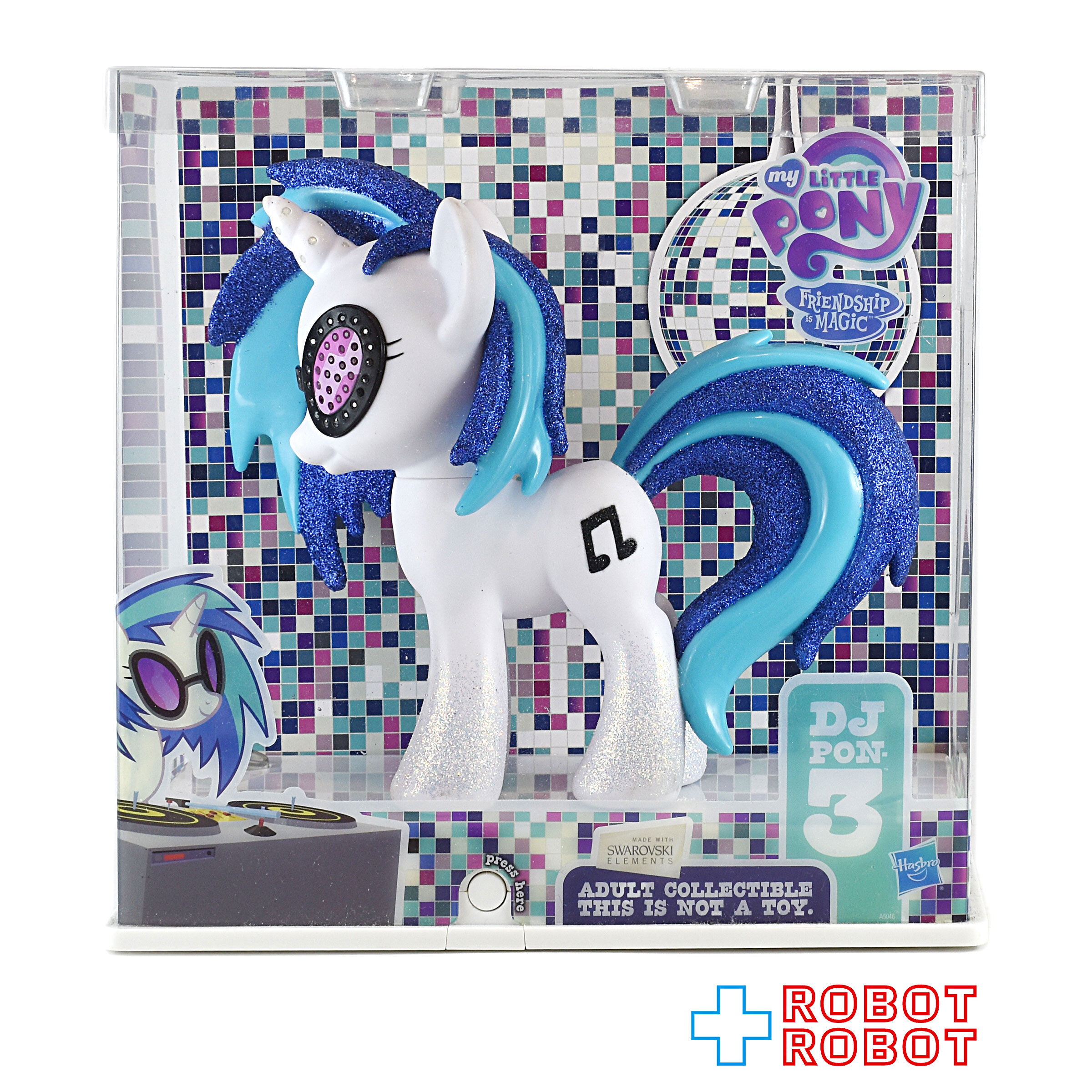 ハズブロ マイリトルポニー DJ PON 3 スワロフスキー エレメント SDCC 2013 限定 入荷写真