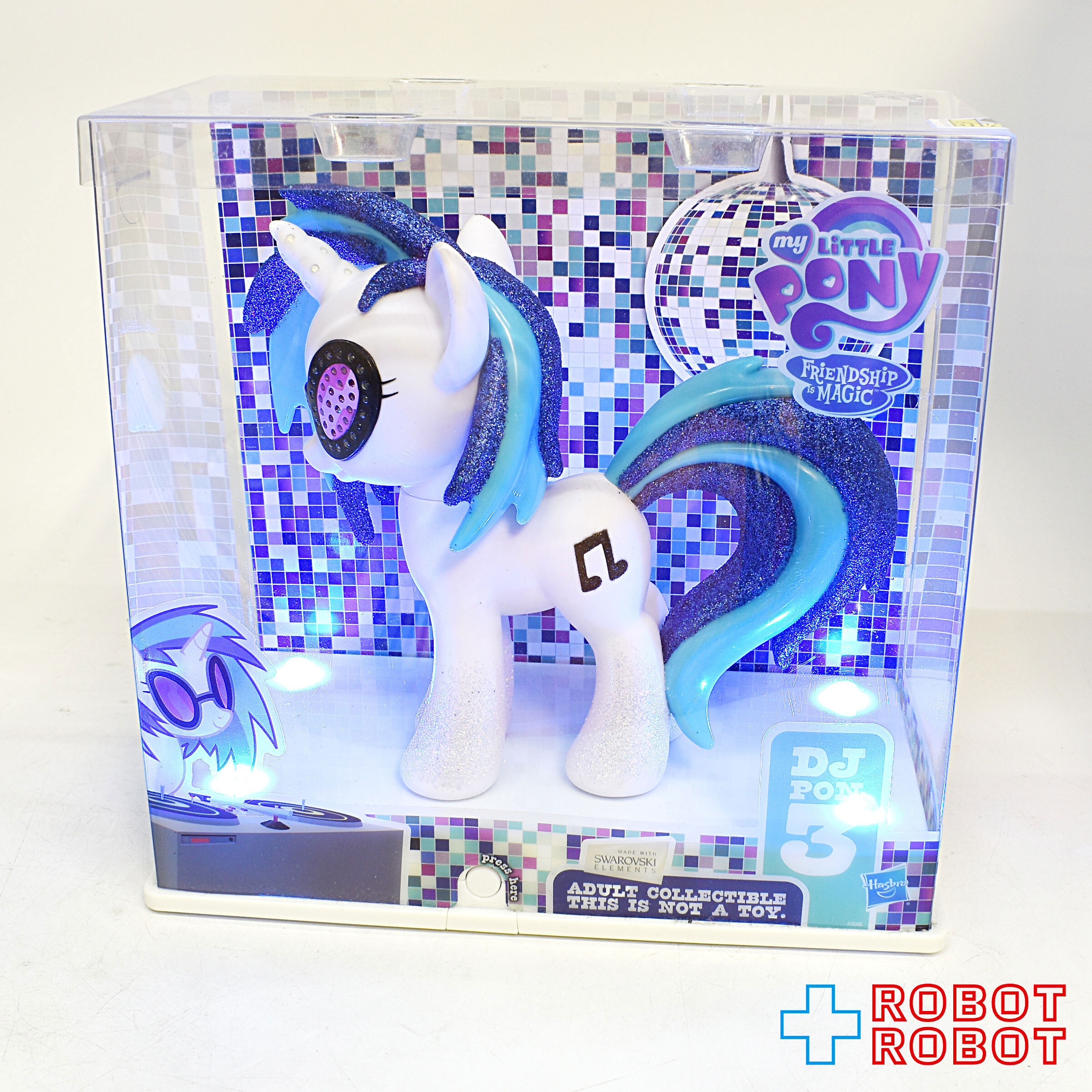 ハズブロ マイリトルポニー DJ PON 3 スワロフスキー エレメント SDCC 2013 限定 入荷写真