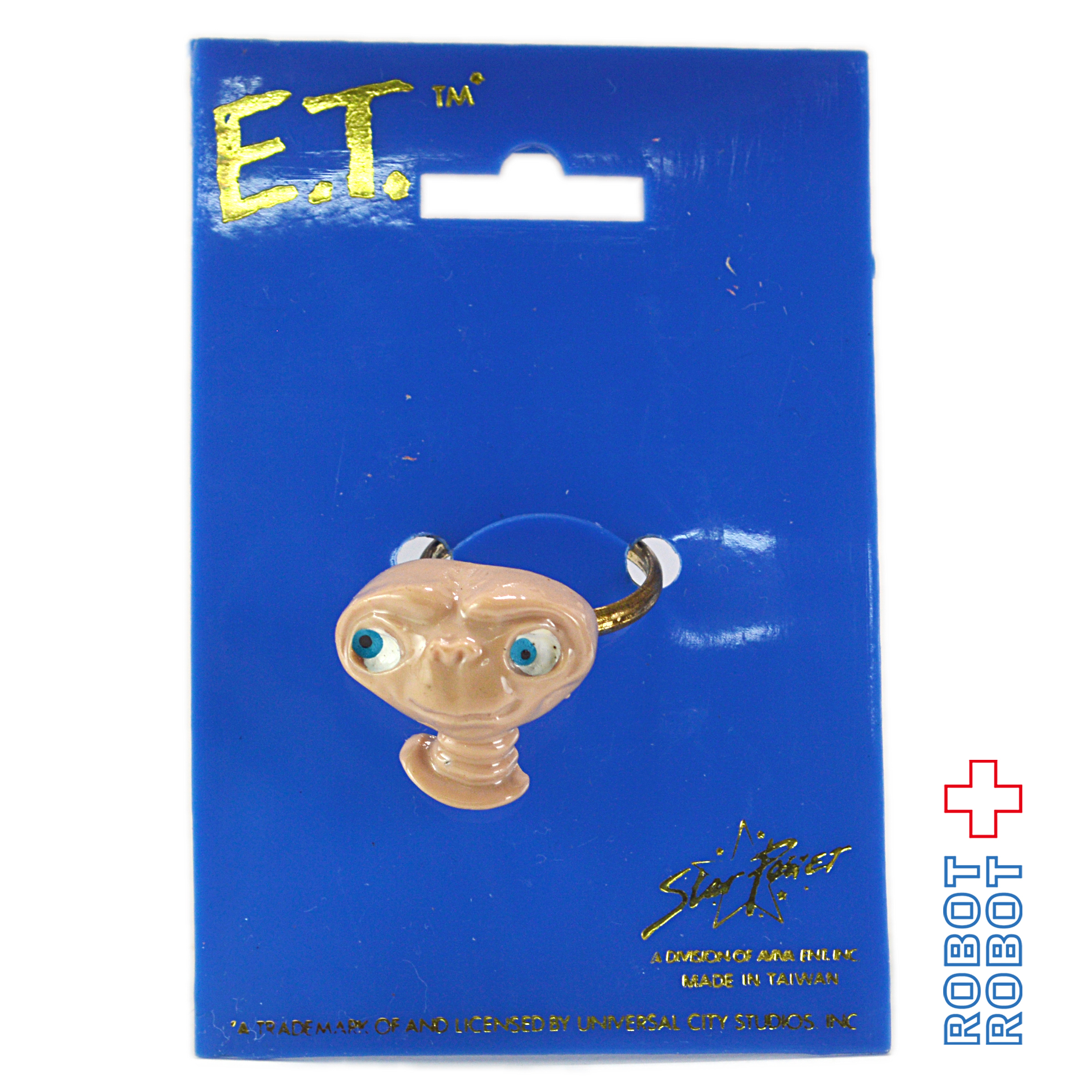 Aviva E.T. The Extra-Terrestrial 顔の指輪 袋入未開封 入荷写真