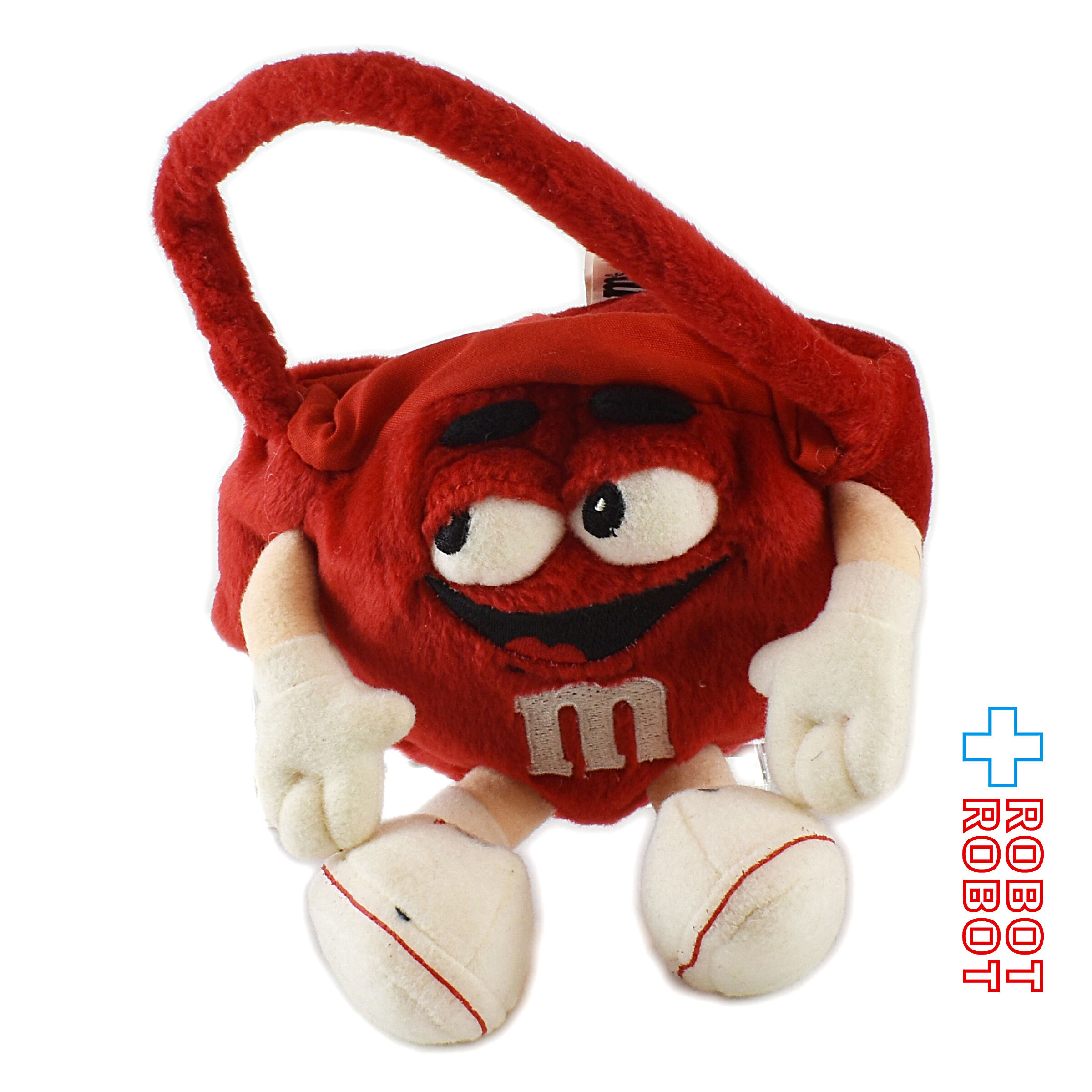 M&M's レッド ぬいぐるみ ポーチ バッグ 企業物 入荷写真