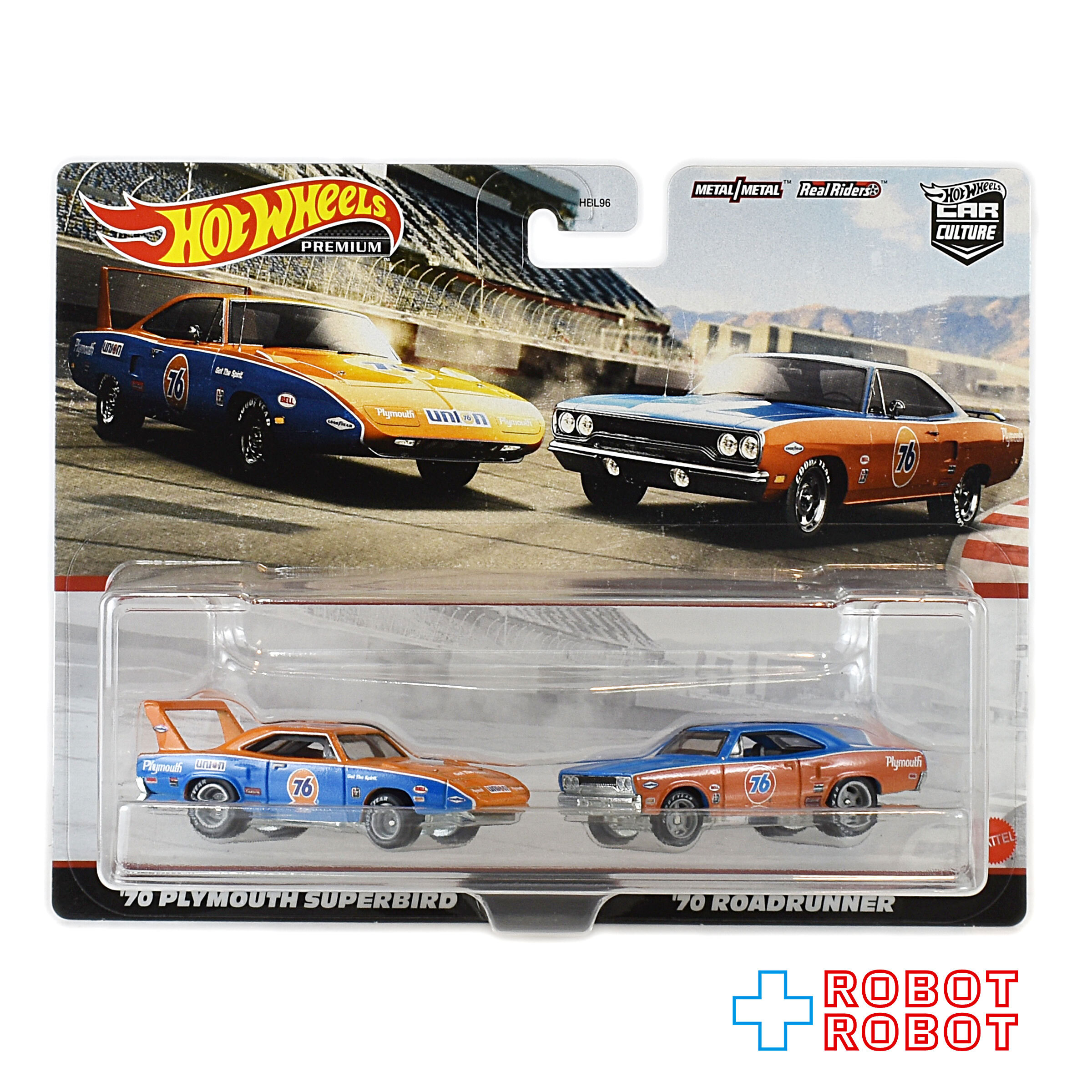 ホットウィール プレミアム 2パック プリマス スーパーバード / ロードランナー 入荷写真