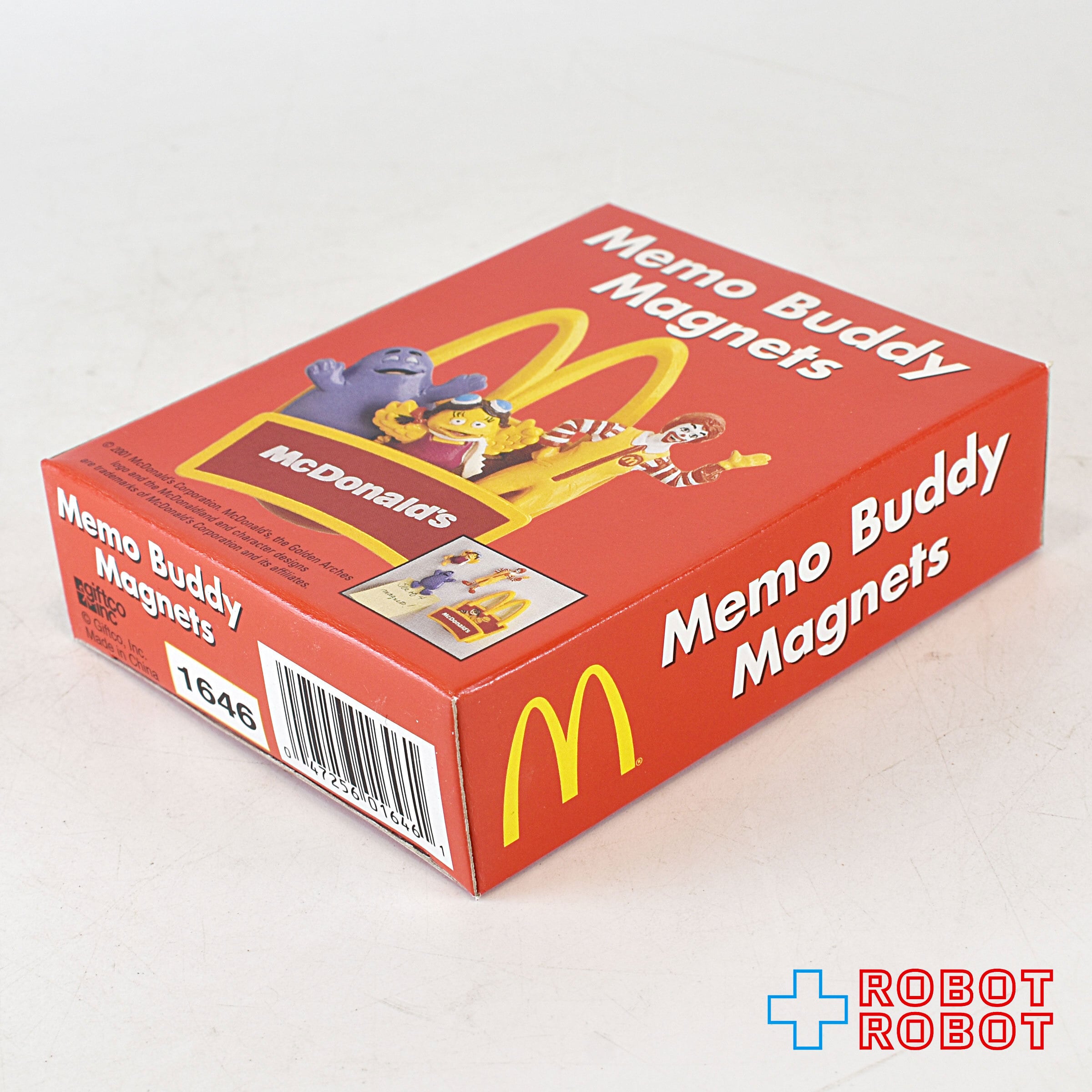 マクドナルド メモ バディー マグネット セット 箱入り ※パッケージダメージ 企業物 入荷写真