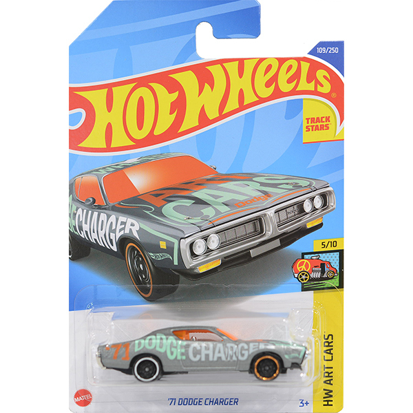 ホットウィール ベーシックカー 2022 Eアソート '71 ダッジ・チャージャー 入荷写真