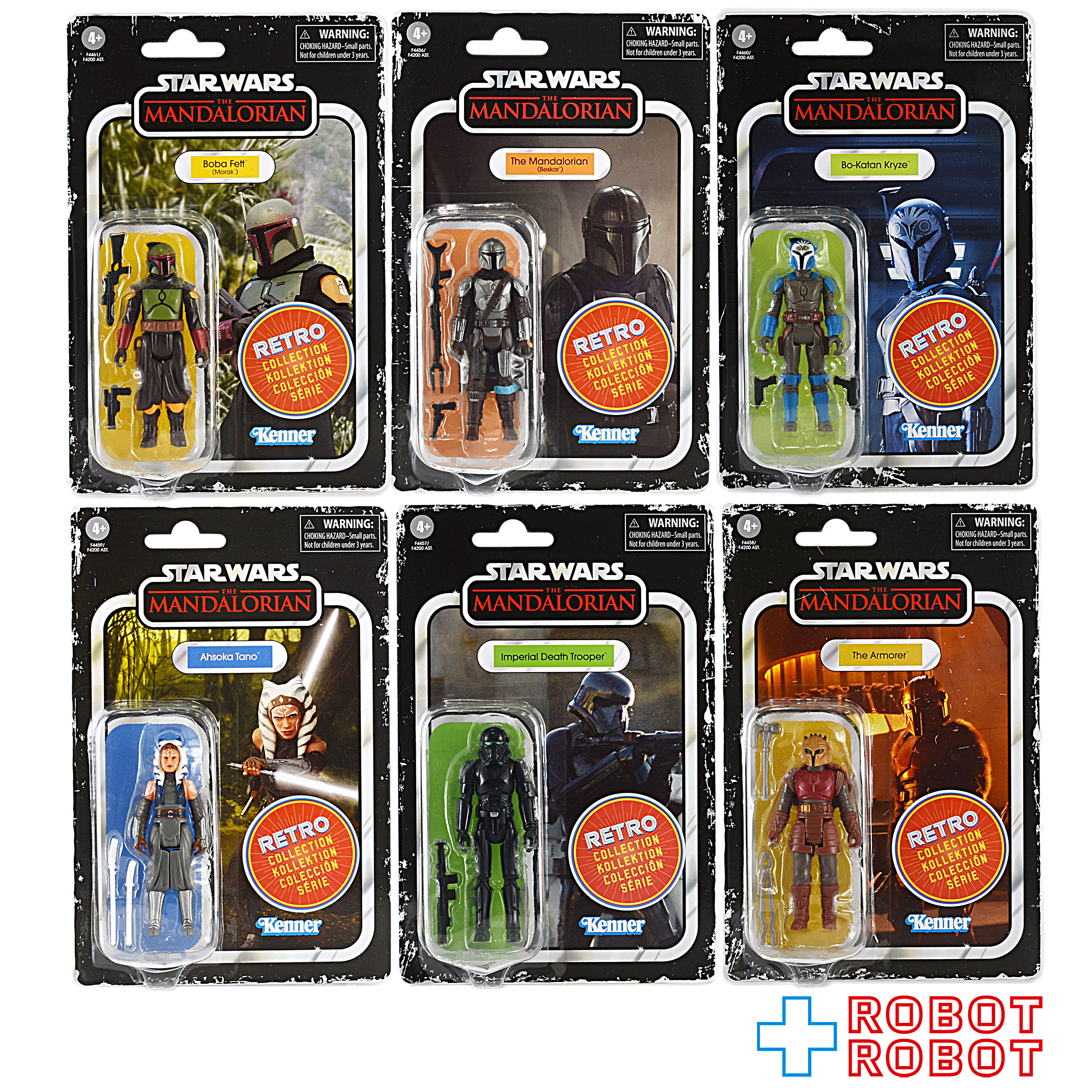 スター・ウォーズ レトロコレクション マンダロリアン Wave 2 アクションフィギュア ６種セット 入荷写真