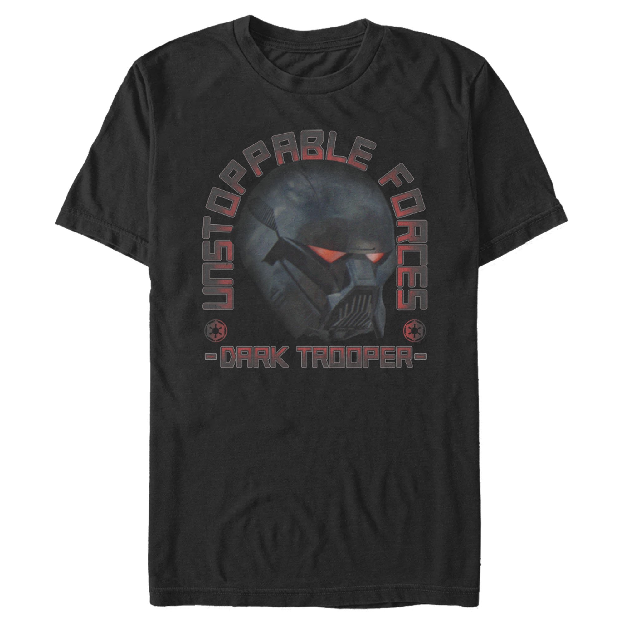 スター・ウォーズ Tシャツ Star Wars The Mandalorian Dark Trooper Unstoppable Forces Black 入荷写真
