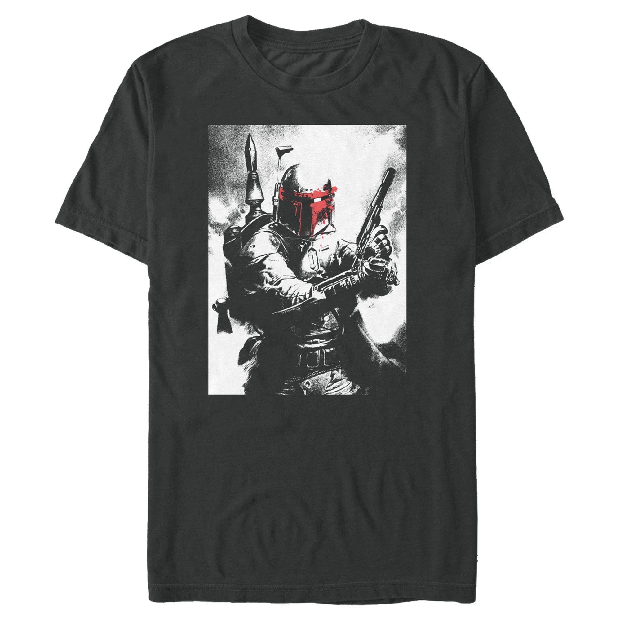 スター・ウォーズ Tシャツ Star Wars Boba Fett in Battle Black 入荷写真