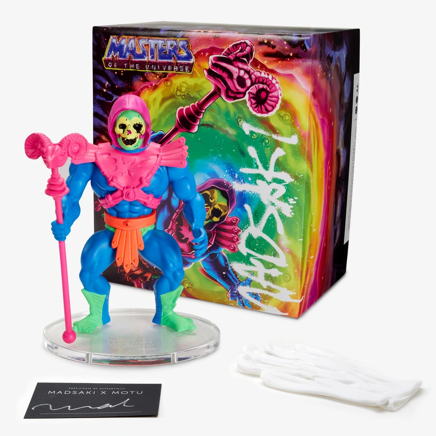 MADSAKI x MASTERS OF THE UNIVERSE マスターズ・オブ・ザ・ユニバース スケルター スタチュー フィギュア 未開封 MOTU (マテル) 入荷写真