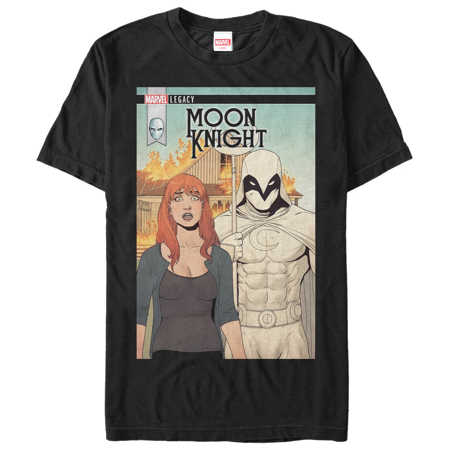 マーベル Tシャツ Marvel Legacy Moon Knight Black 入荷写真