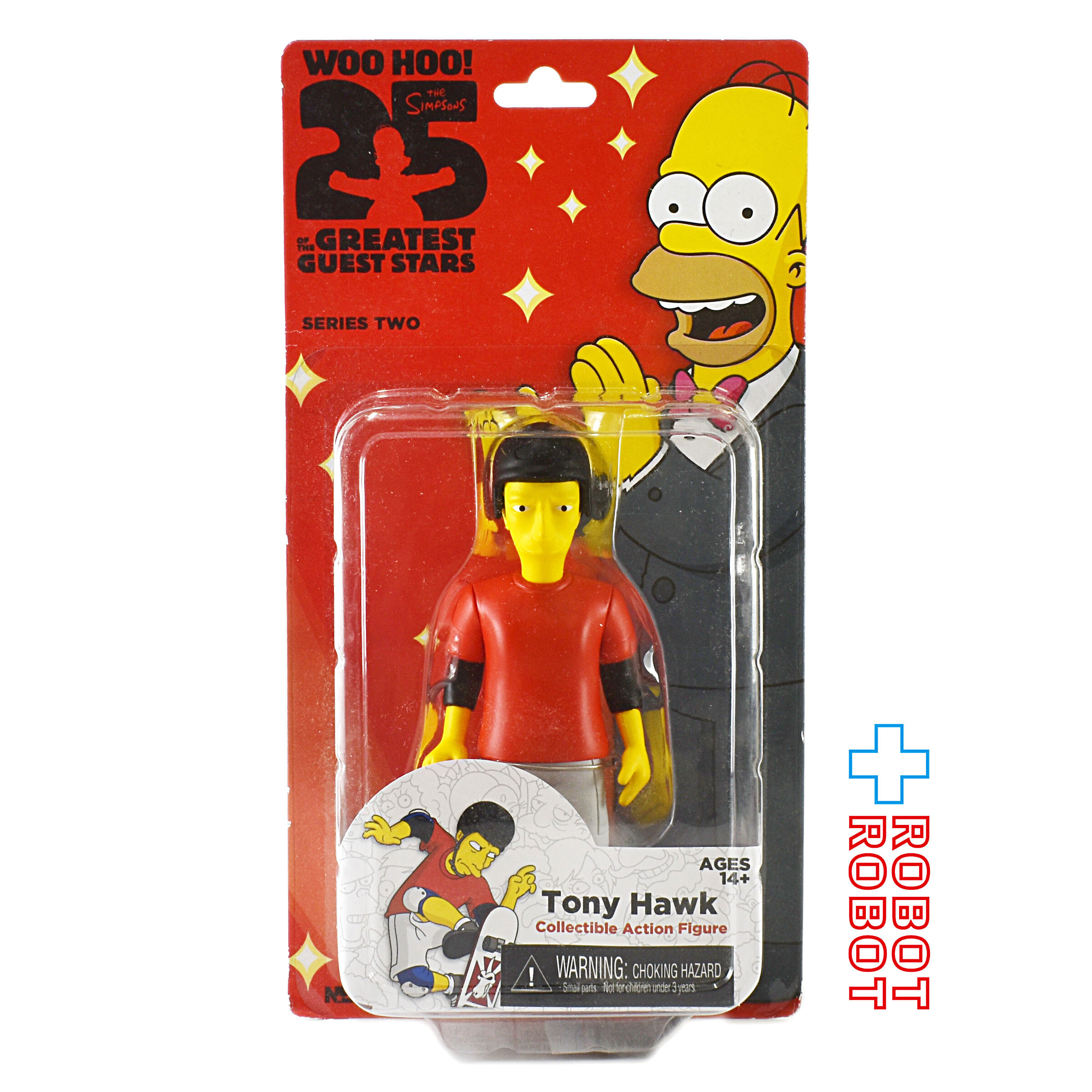 NECA シンプソンズ シリーズ2 トニー・ホーク アクションフィギュア 入荷写真