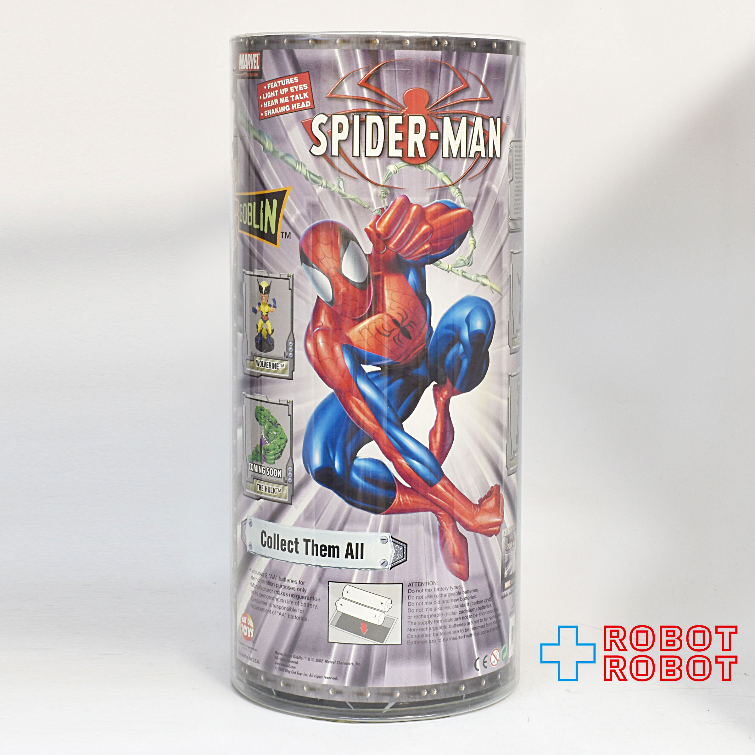 マーベル スパイダーマン グリーン・ゴブリン トーキング フィギュア 入荷写真