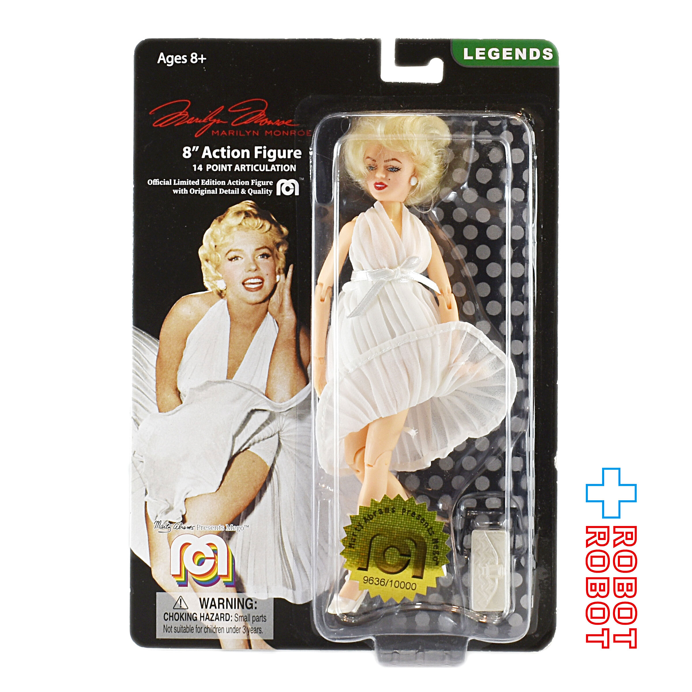 MEGO マリリン・モンロー 8インチ アクションフィギュア 入荷写真