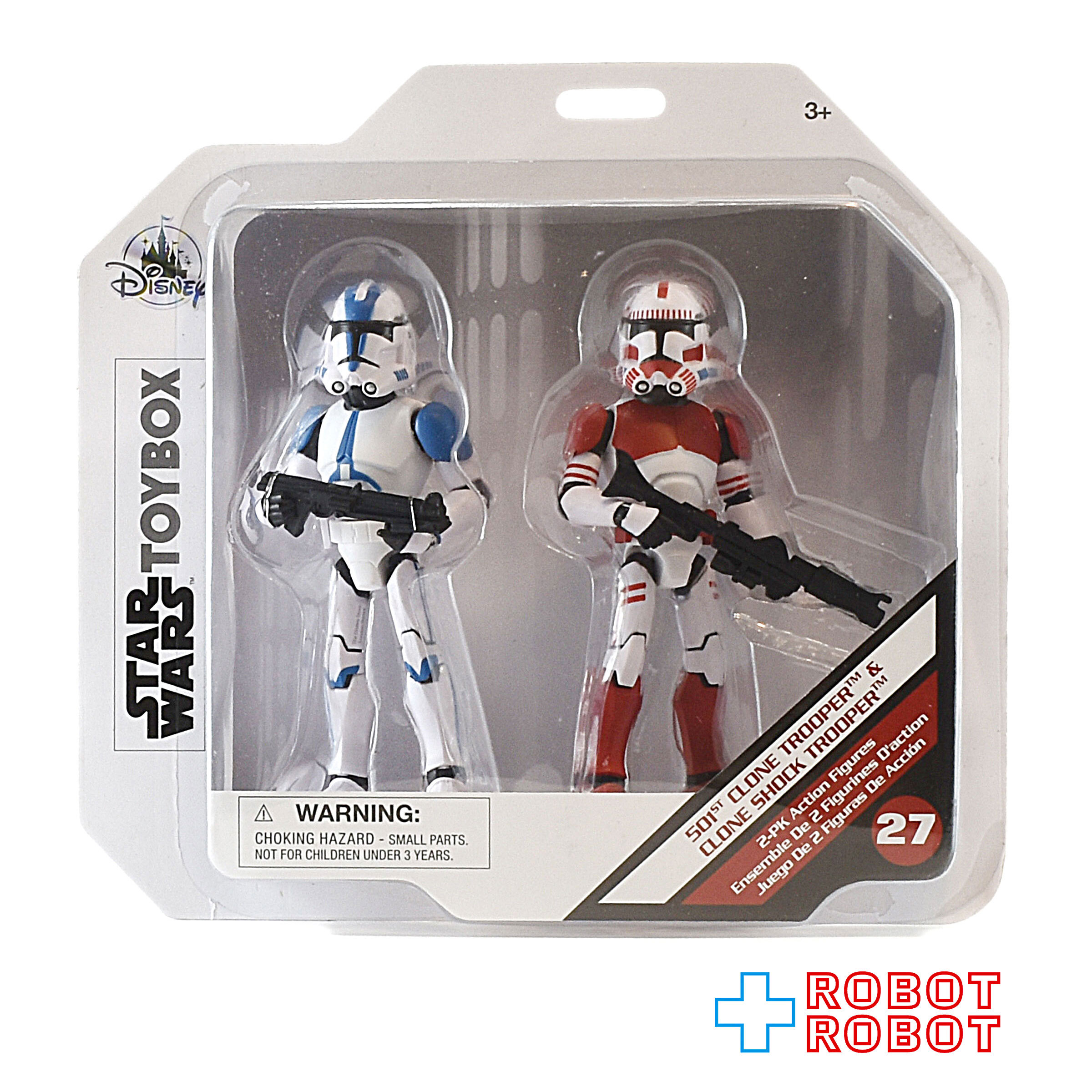 ディズニーストア スター・ウォーズ トイボックス 501st クローン・トルーパー & クローン・ショック・トルーパー アクションフィギュア 入荷写真