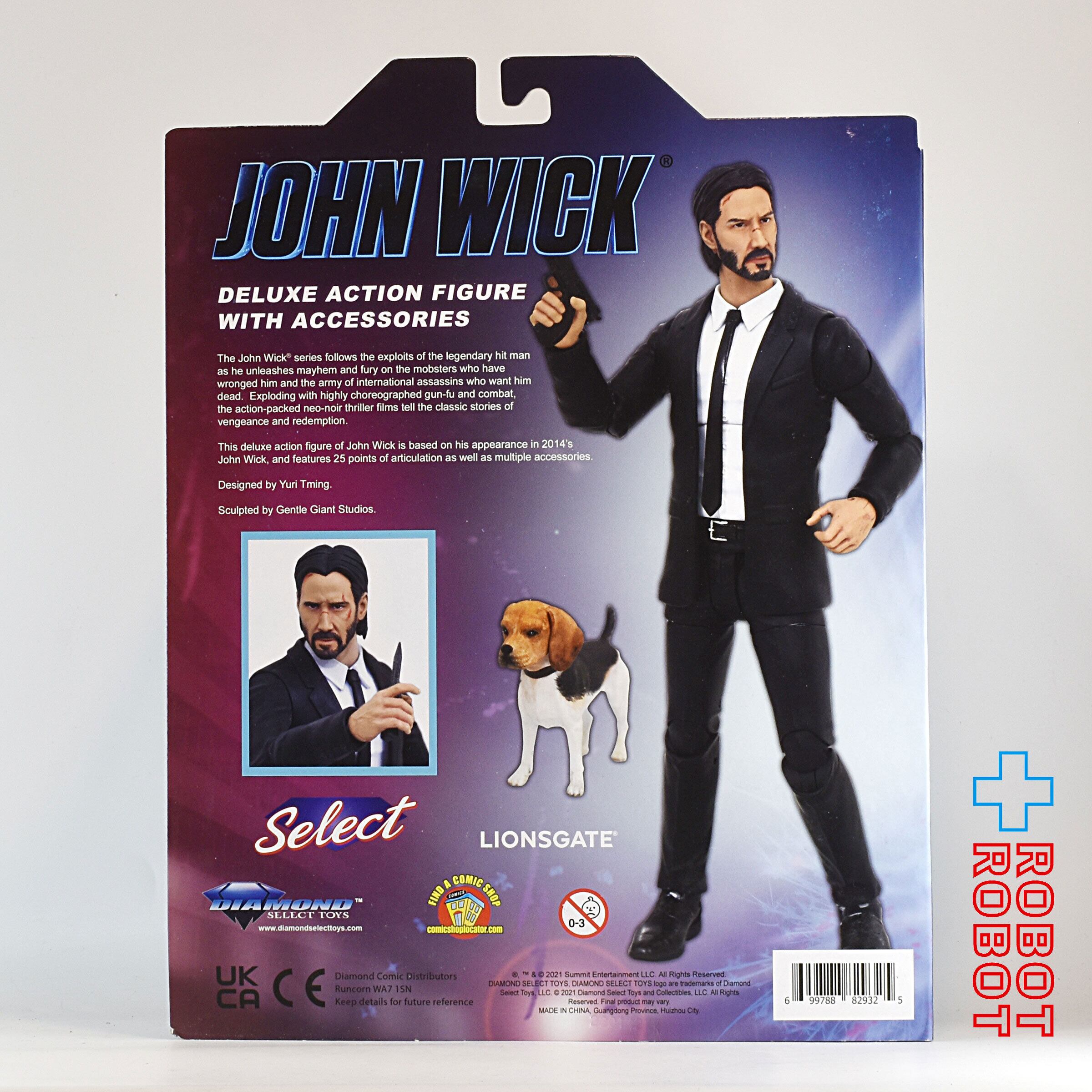 ダイアモンドセレクト ジョン・ウィック 7インチ アクションフィギュア 入荷写真