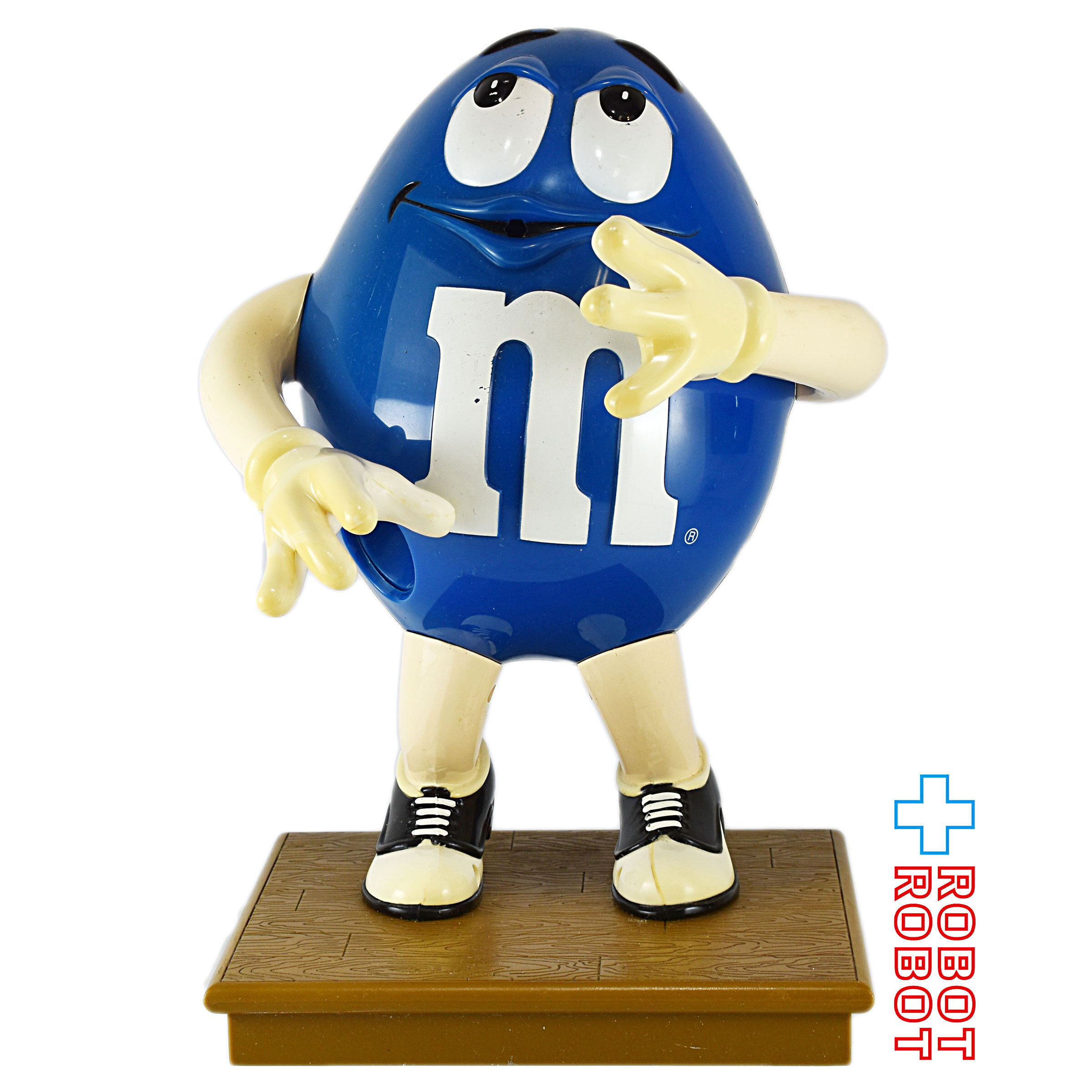 M&M's ディスペンサー ブルー サックスプレイヤー ※難あり 企業物 入荷写真