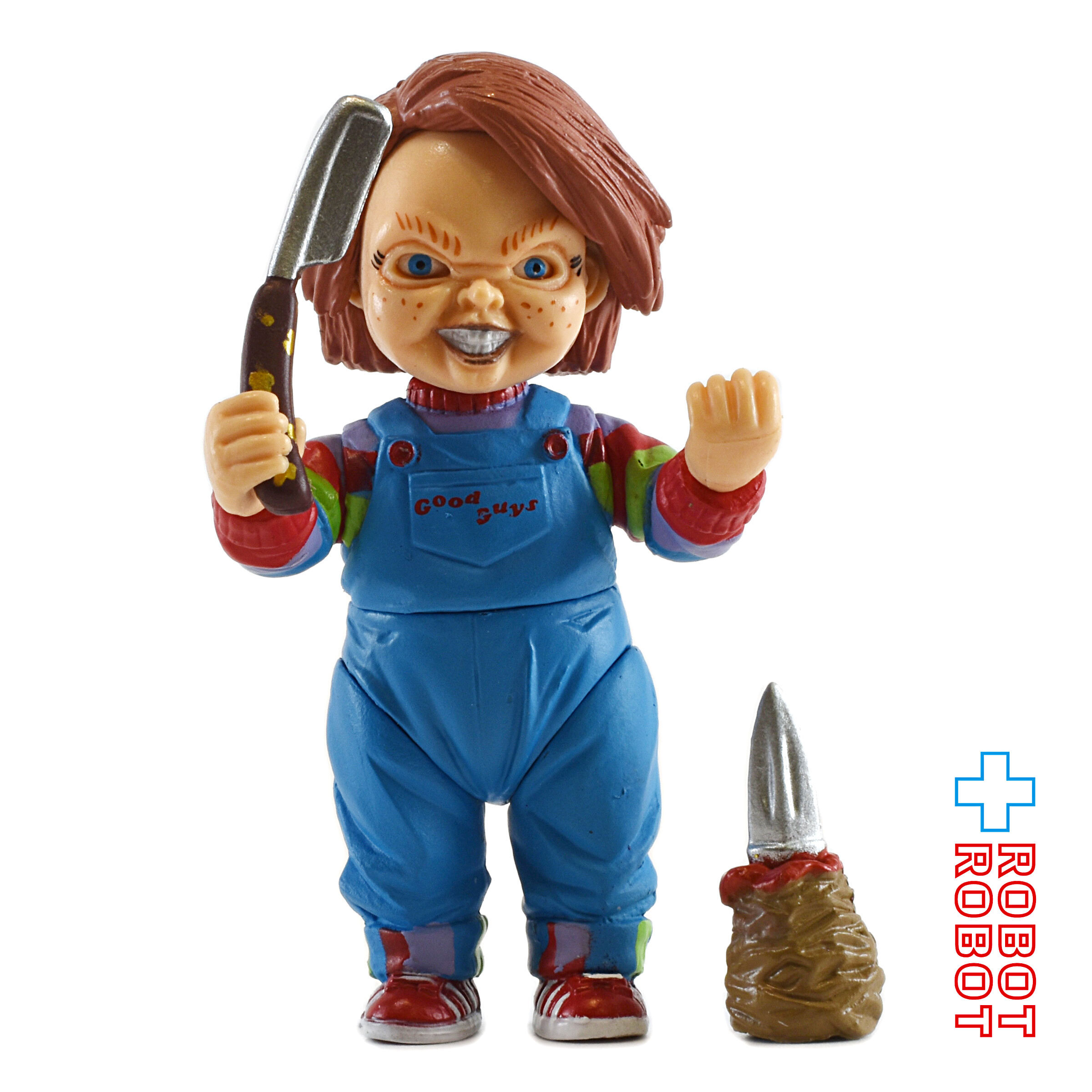 タカラトミーアーツ CHUCKY チャッキー ビッグサイズフィギュア チャッキーA (ナイフアーム+カミソリ (単品) 入荷写真
