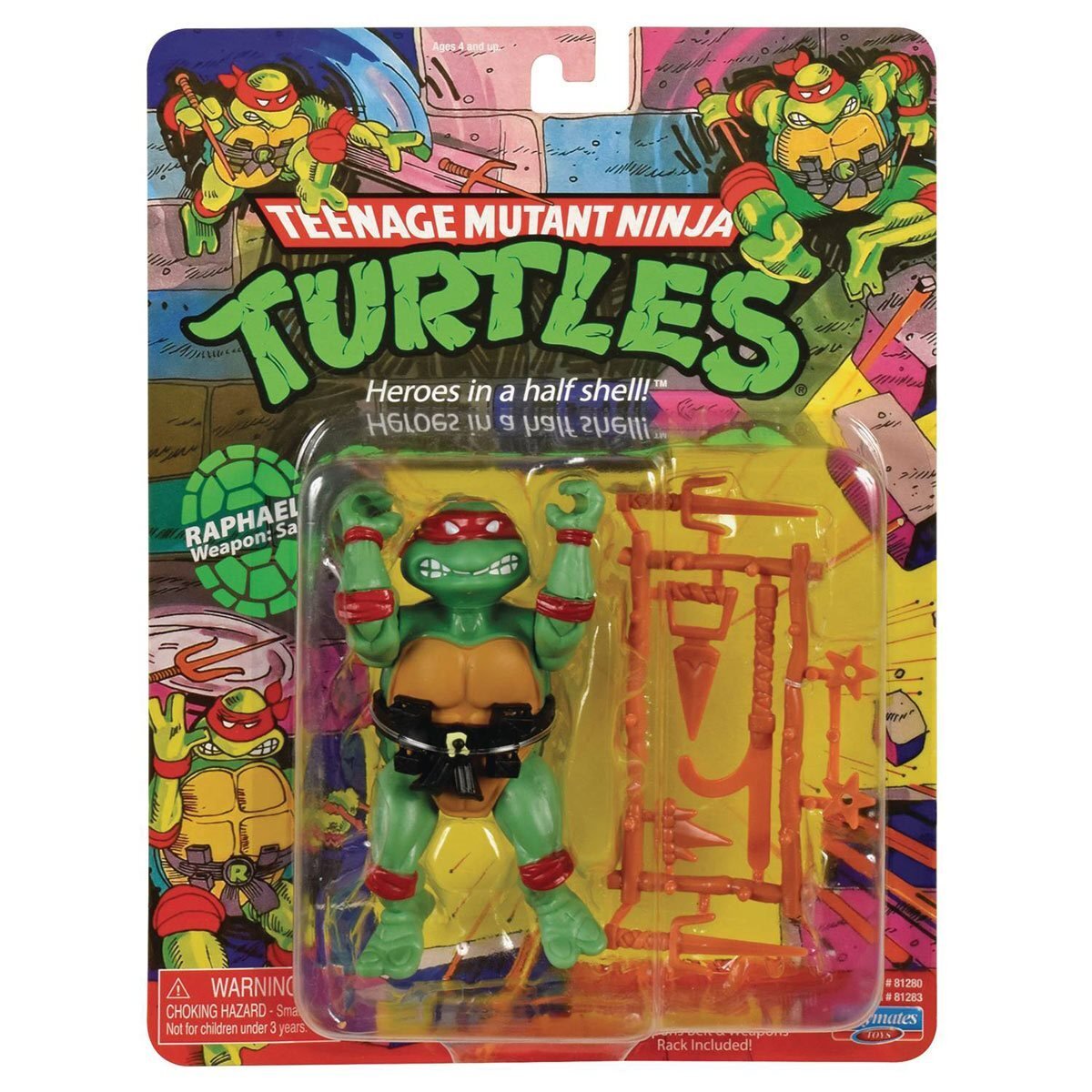 プレイメイツ タートルズ TMNT クラシック・ラファエロ アクションフィギュア 入荷写真