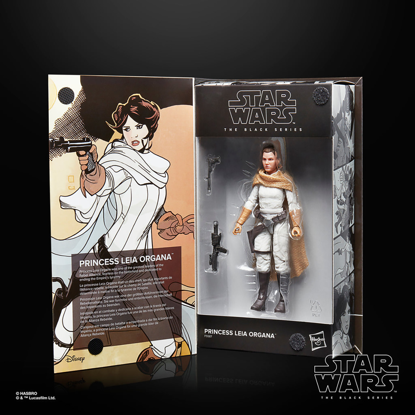 スター・ウォーズ ブラックシリーズ 50周年記念版 プリンセス レイア・オーガナ [コミック] 6インチフィギュア 入荷写真