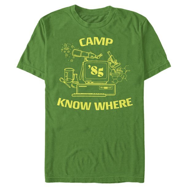 ストレンジャー・シングス Tシャツ Stranger Things Camp Know Where Costume Kelly Green 入荷写真