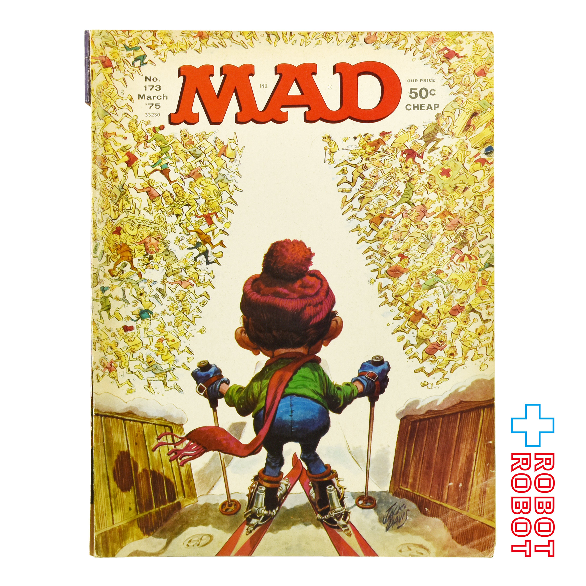 MAD MAGAZINE マッドマガジン no.173 スキー・ジャンプ March 1975 ※難有り 入荷写真