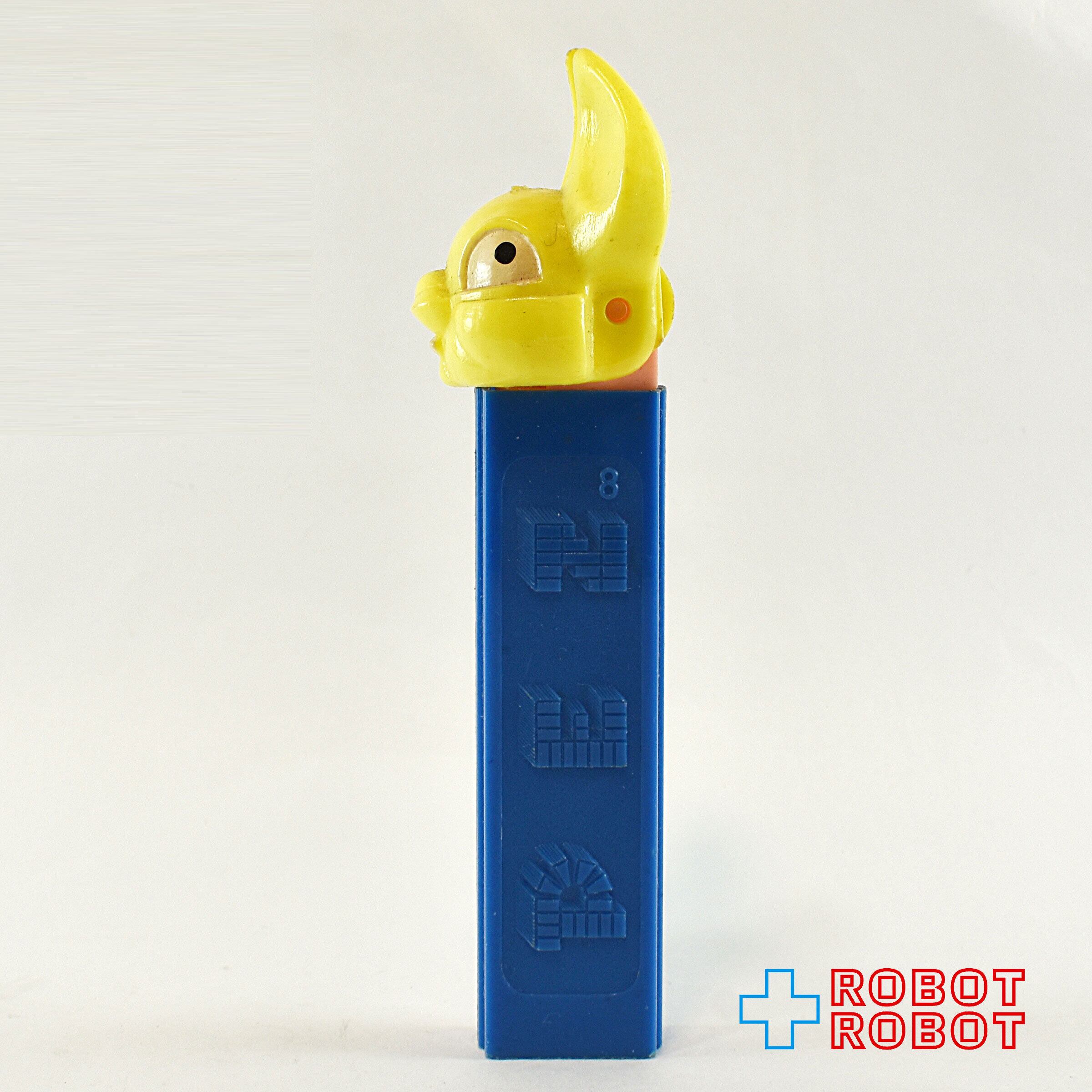 PEZ ファット・イヤー・バニー 黄色 足なし 青ステム 入荷写真