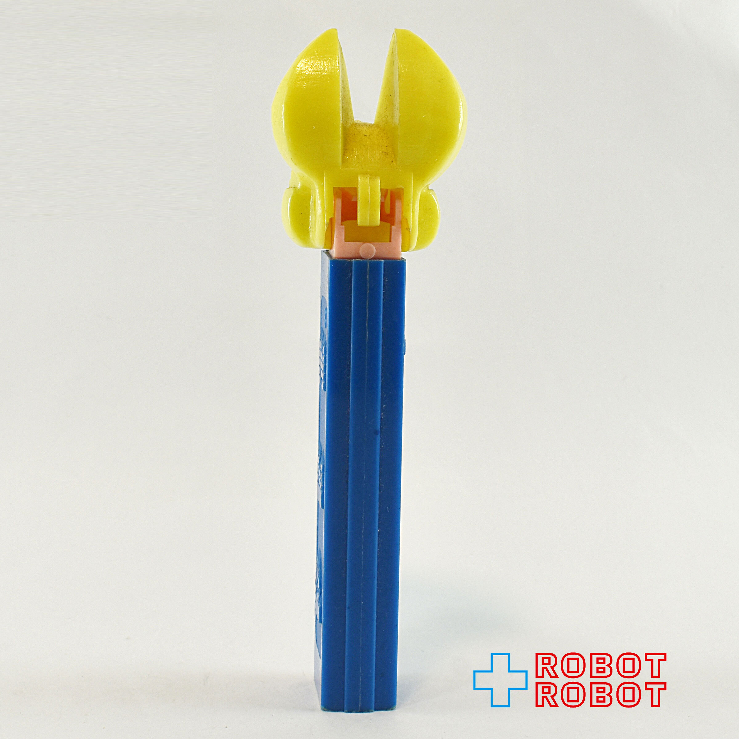 PEZ ファット・イヤー・バニー 黄色 足なし 青ステム 入荷写真