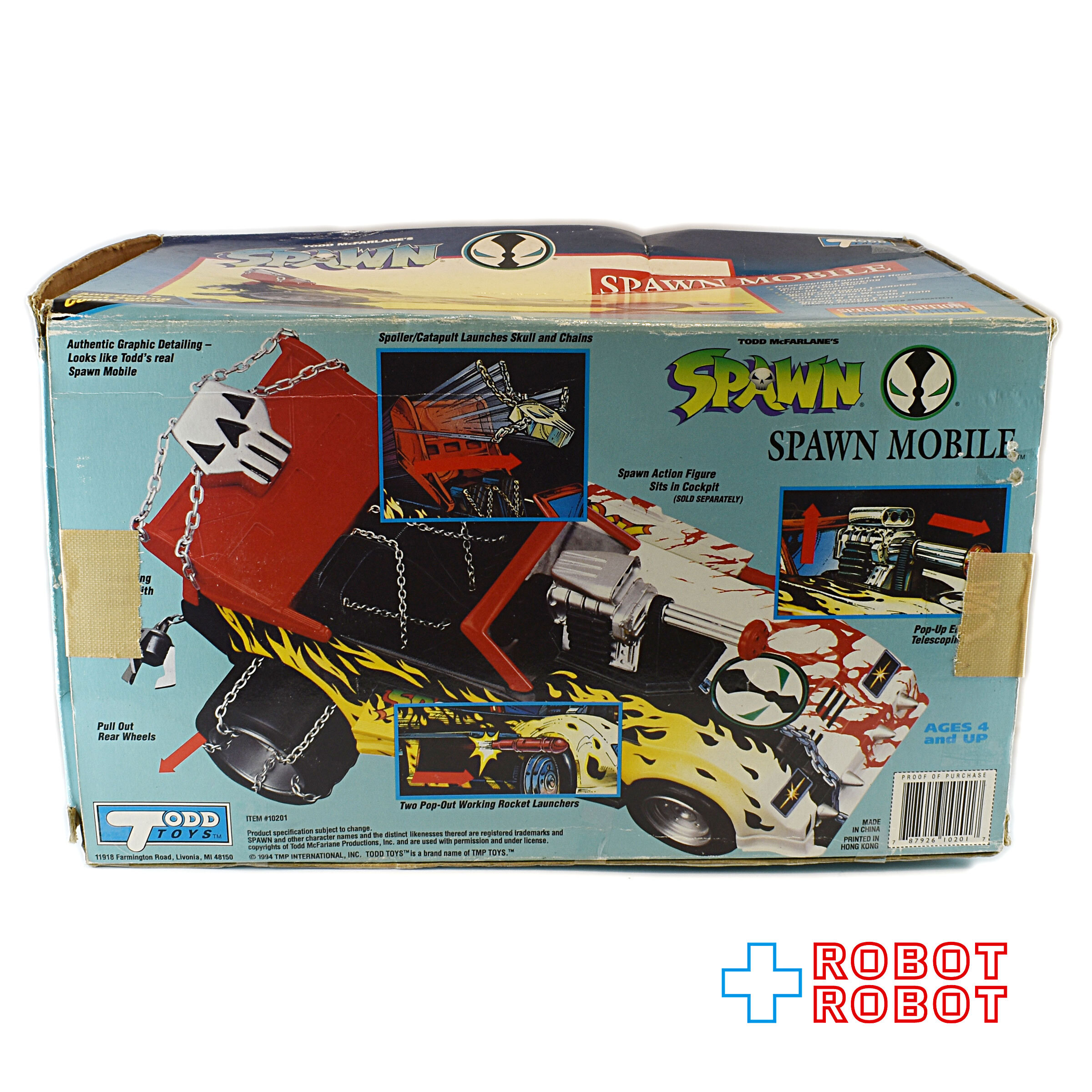 マクファーレン・トイズ SPAWN スポーン・モービル ボロ箱付 入荷写真