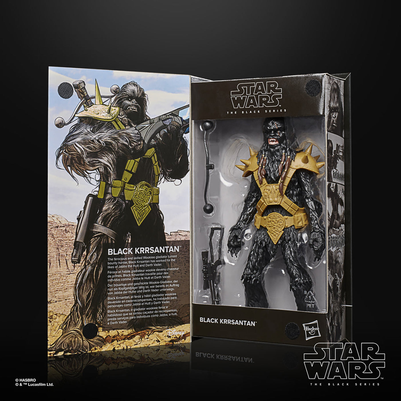 スター・ウォーズ ブラックシリーズ 50周年記念版 ブラック・クルルサンタン [コミック] 6インチフィギュア US版 入荷写真