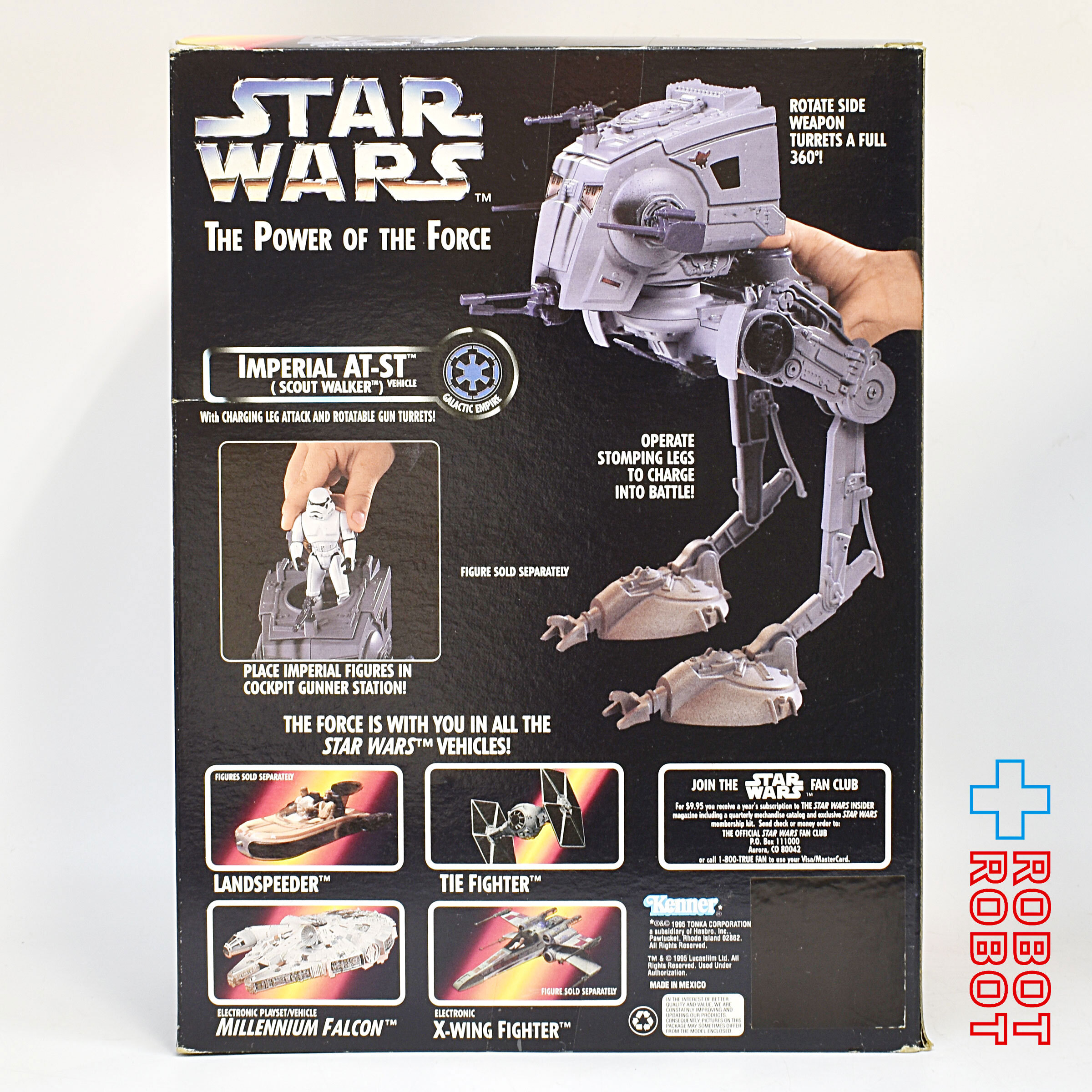 スター・ウォーズ POTF2 インペリアルAT-ST スカウト・ウォーカー アクションフィギュア 開封箱入 入荷写真