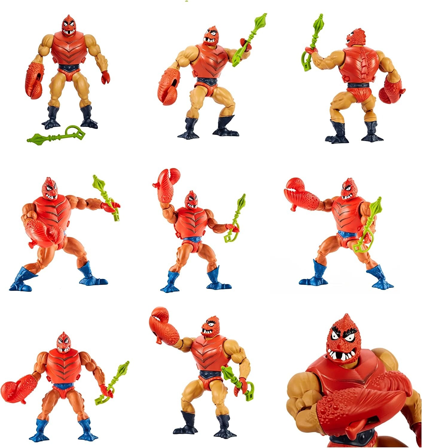 ※台紙にシワ：マテル MOTU マスターズ・オブ・ザ・ユニバース オリジンズ 5.5インチ クロウフル アクションフィギュア US版 未開封 入荷写真