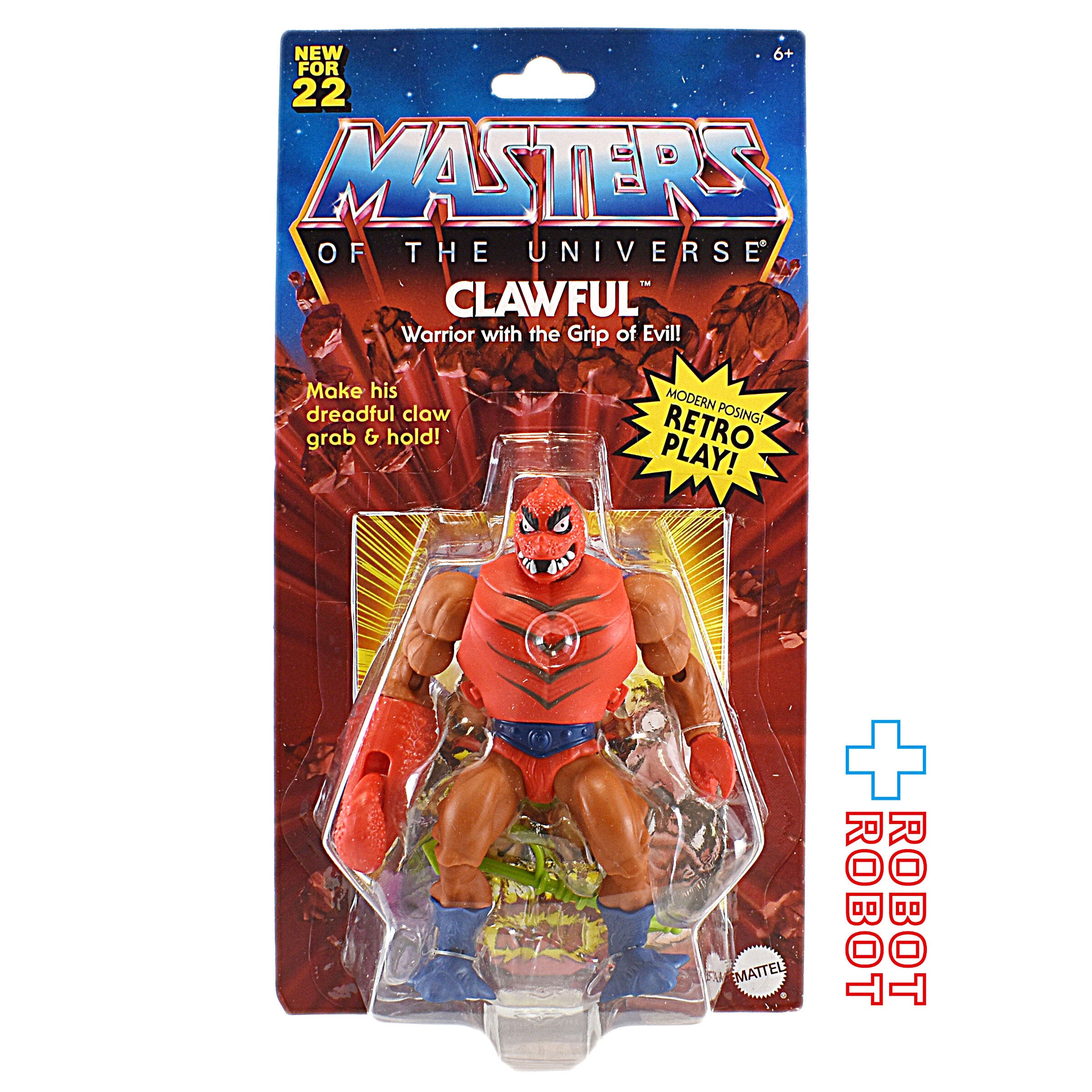 ※台紙にシワ：マテル MOTU マスターズ・オブ・ザ・ユニバース オリジンズ 5.5インチ クロウフル アクションフィギュア US版 未開封 入荷写真
