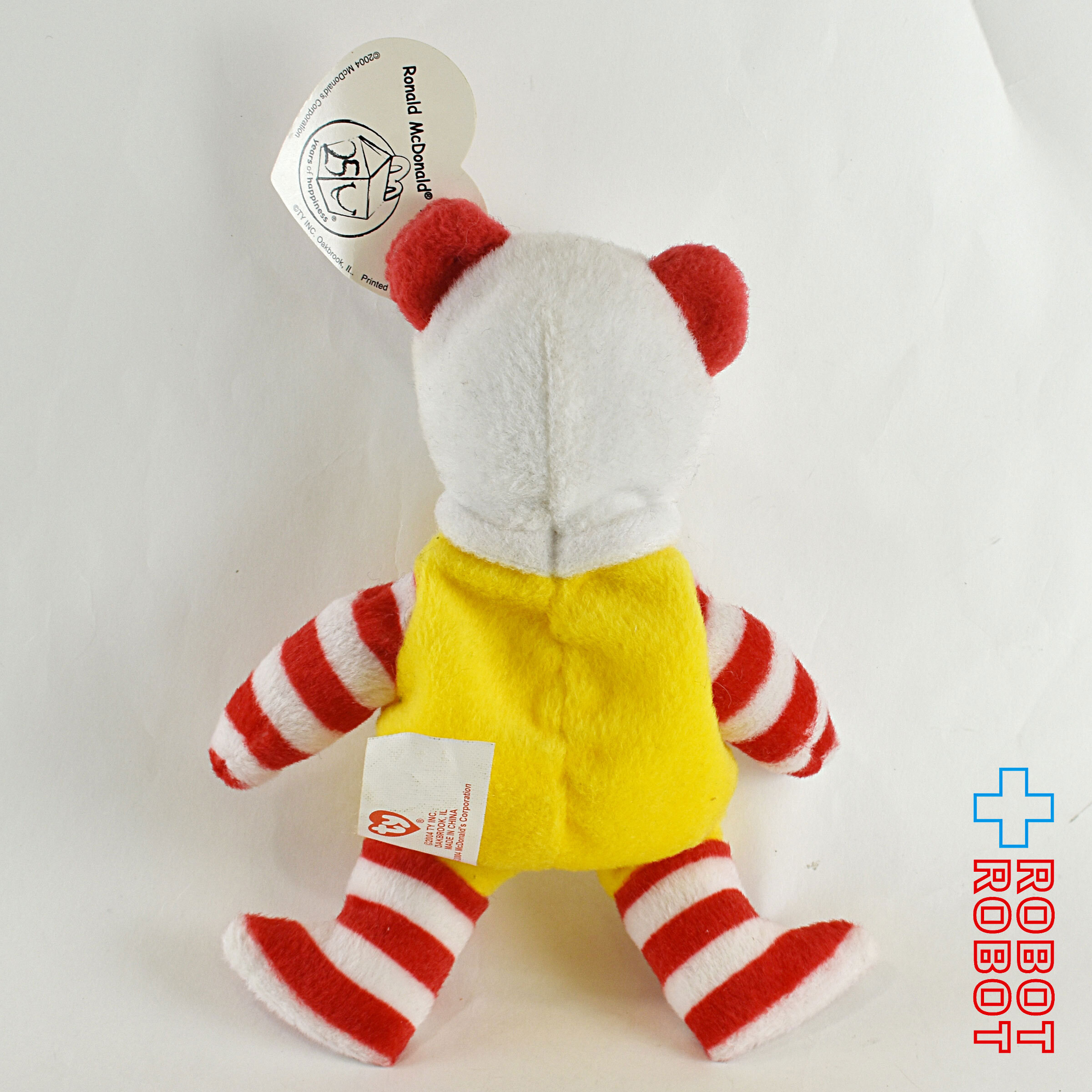 マクドナルド ty #6 ロナルド・ベア ハッピーバースデイ・ 25周年 ビーニー ミニぬいぐるみ人形 ハッピーミールトイ 入荷写真