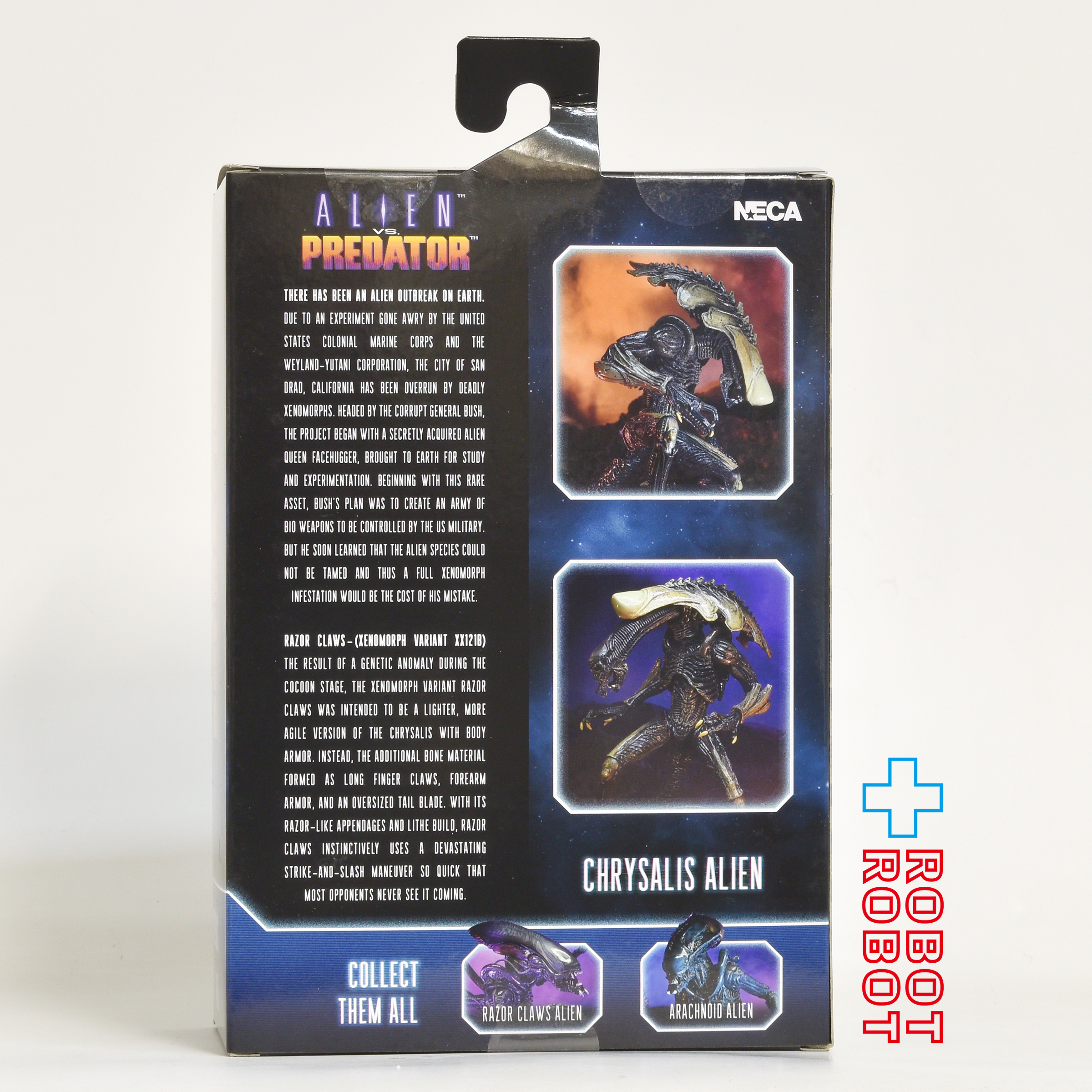 ネカ NECA エイリアン VS プレデター ムービー・デコ クリサリス・エイリアン 7インチ アクションフィギュア 開封 入荷写真