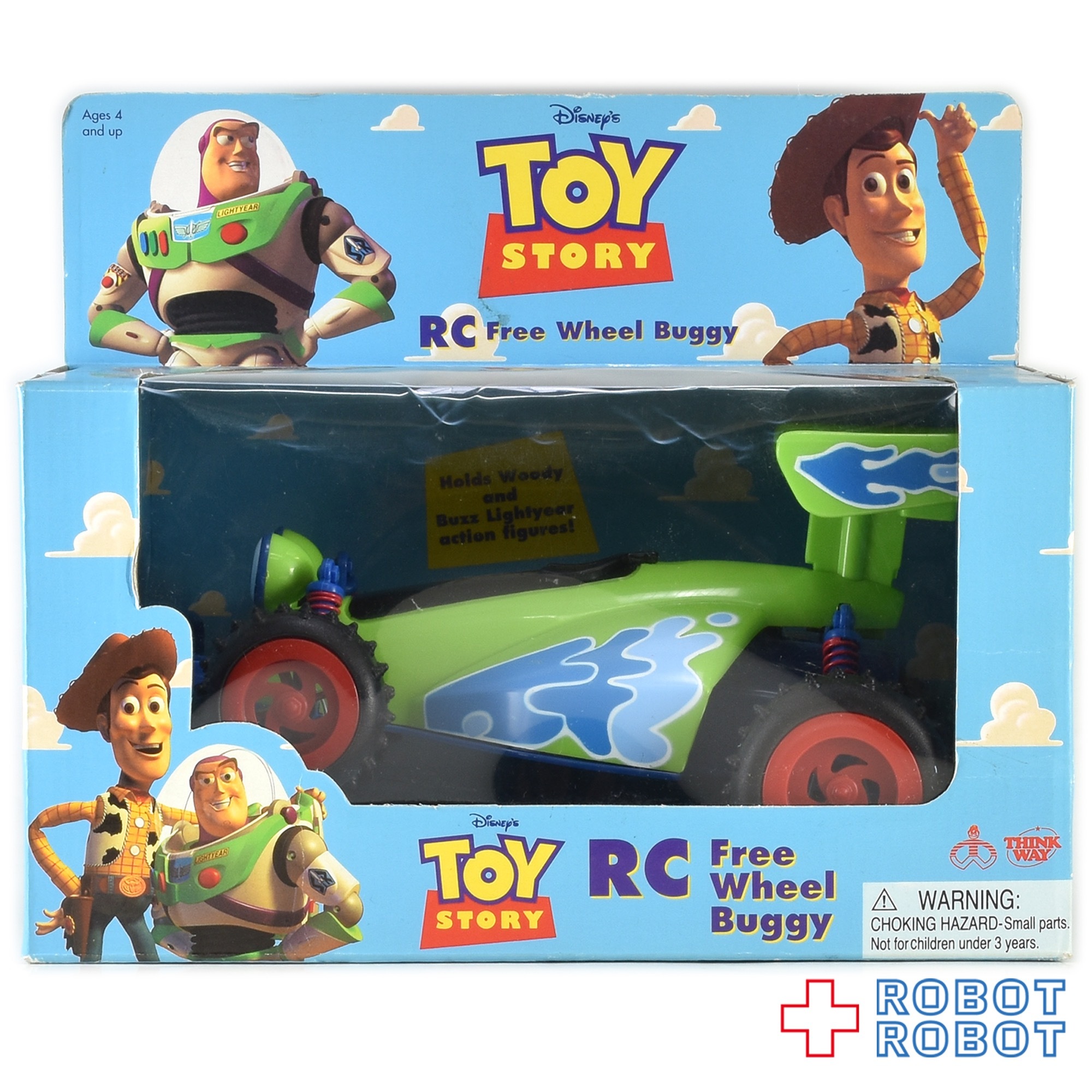 シンクウェイ社 トイ・ストーリー RC フリーウィールバギー 箱入未開封 入荷写真