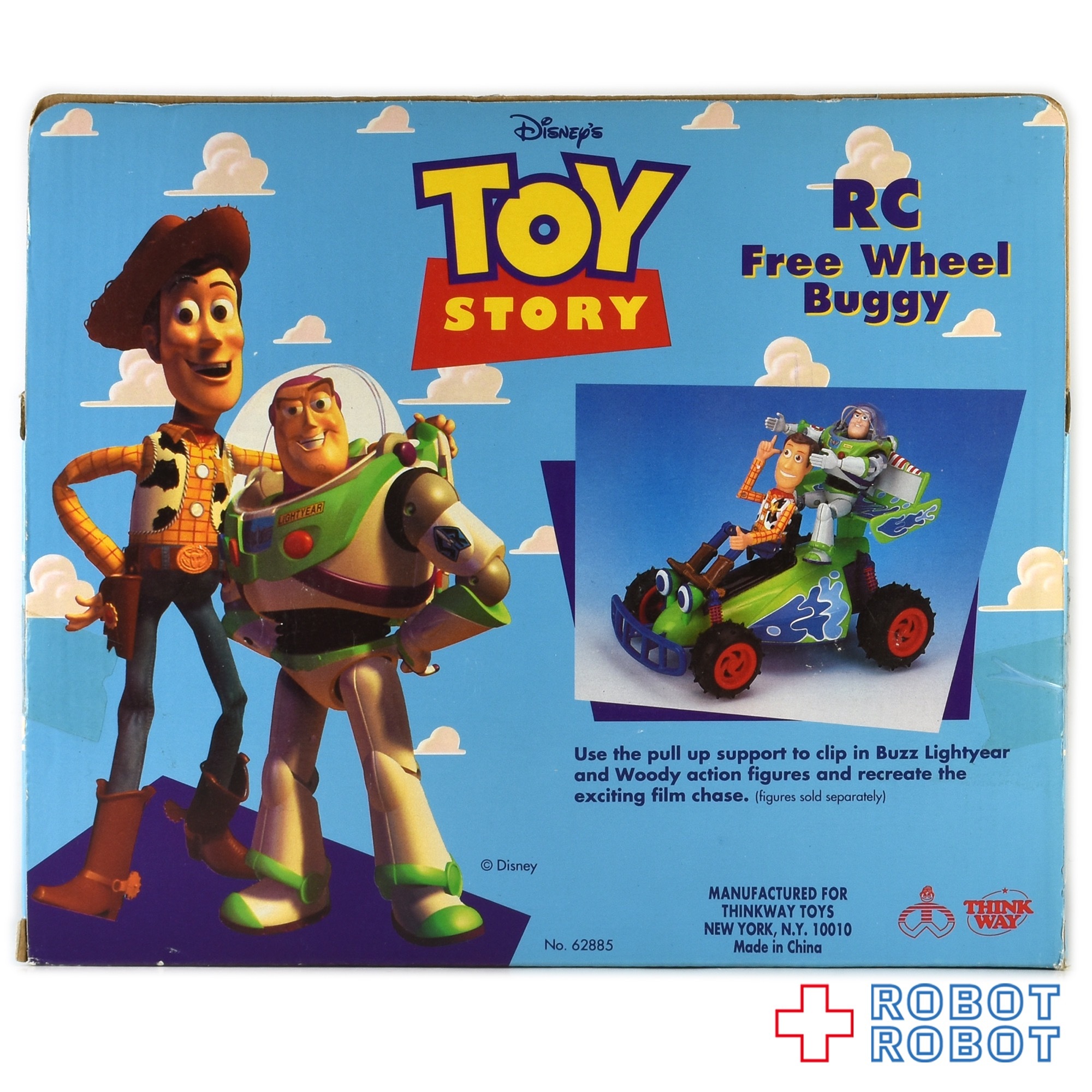 シンクウェイ社 トイ・ストーリー RC フリーウィールバギー 箱入未開封 入荷写真
