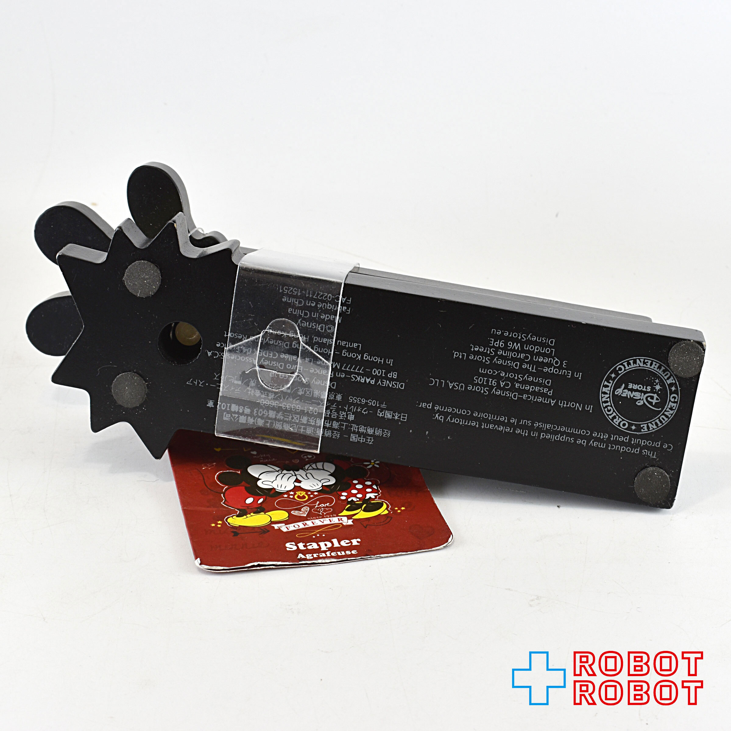 ディズニーストア ミッキー ホッチキス 紙タグ付き 入荷写真