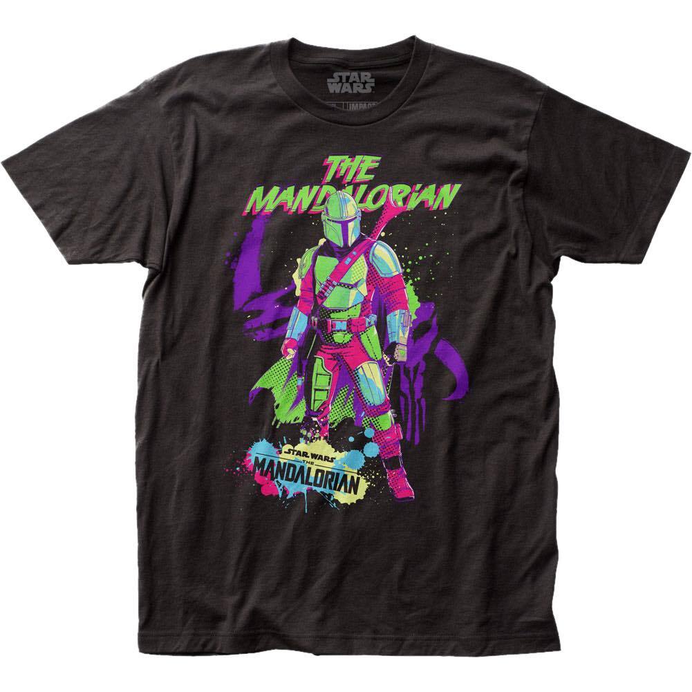 スター・ウォーズ Tシャツ Star Wars Retro Boba Fett Comic Premium Black T-Shirt 入荷写真